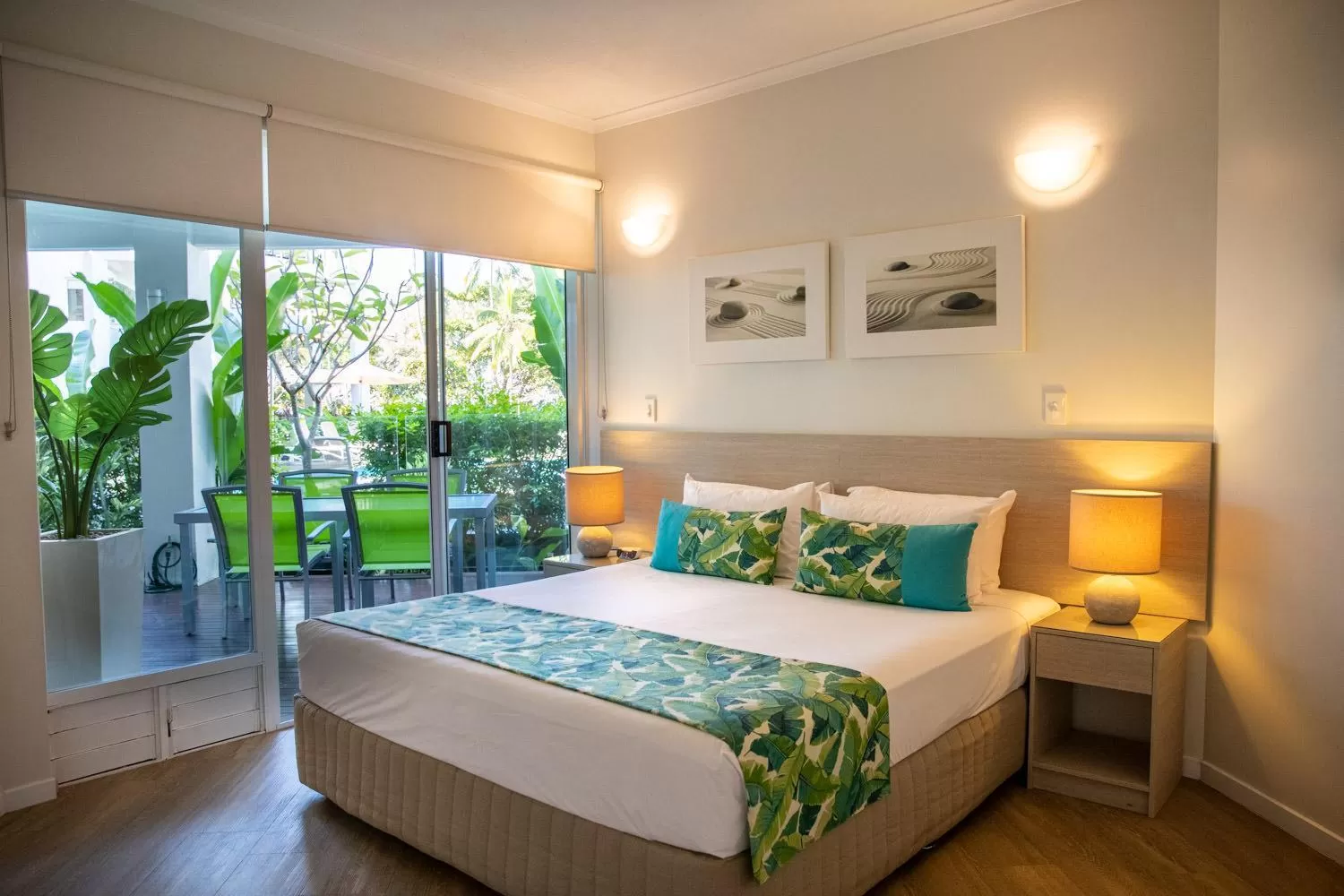 Bedroom, Bed in Beaches Holiday Apartments - Official Onsite Reception & Check In