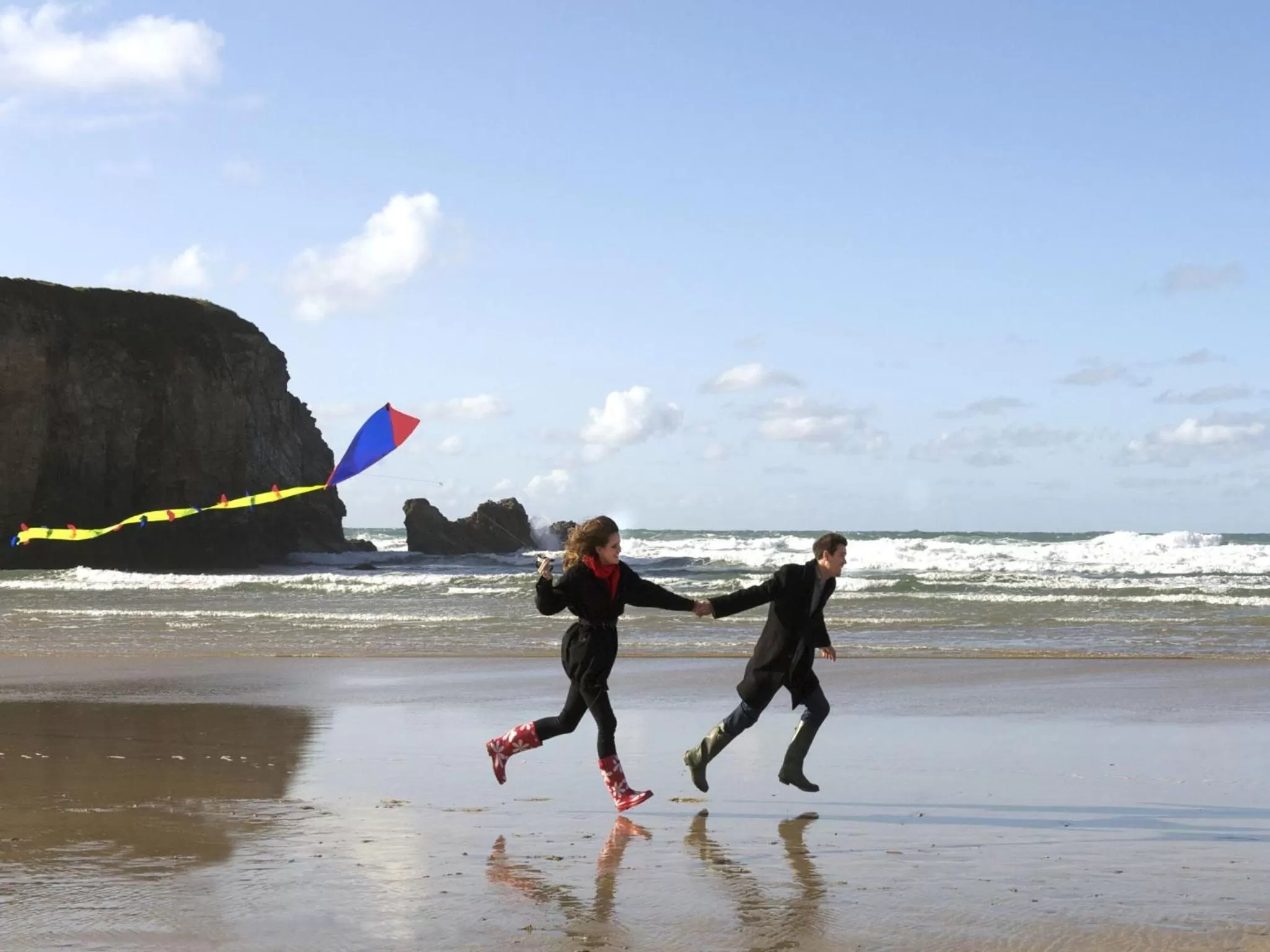 Day in Polurrian on the Lizard