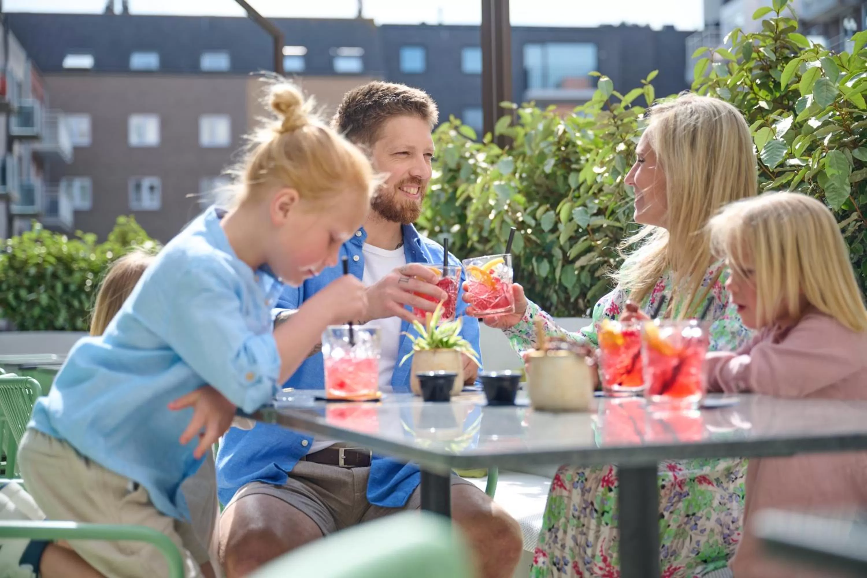 Balcony/Terrace in The CORNR Hotel