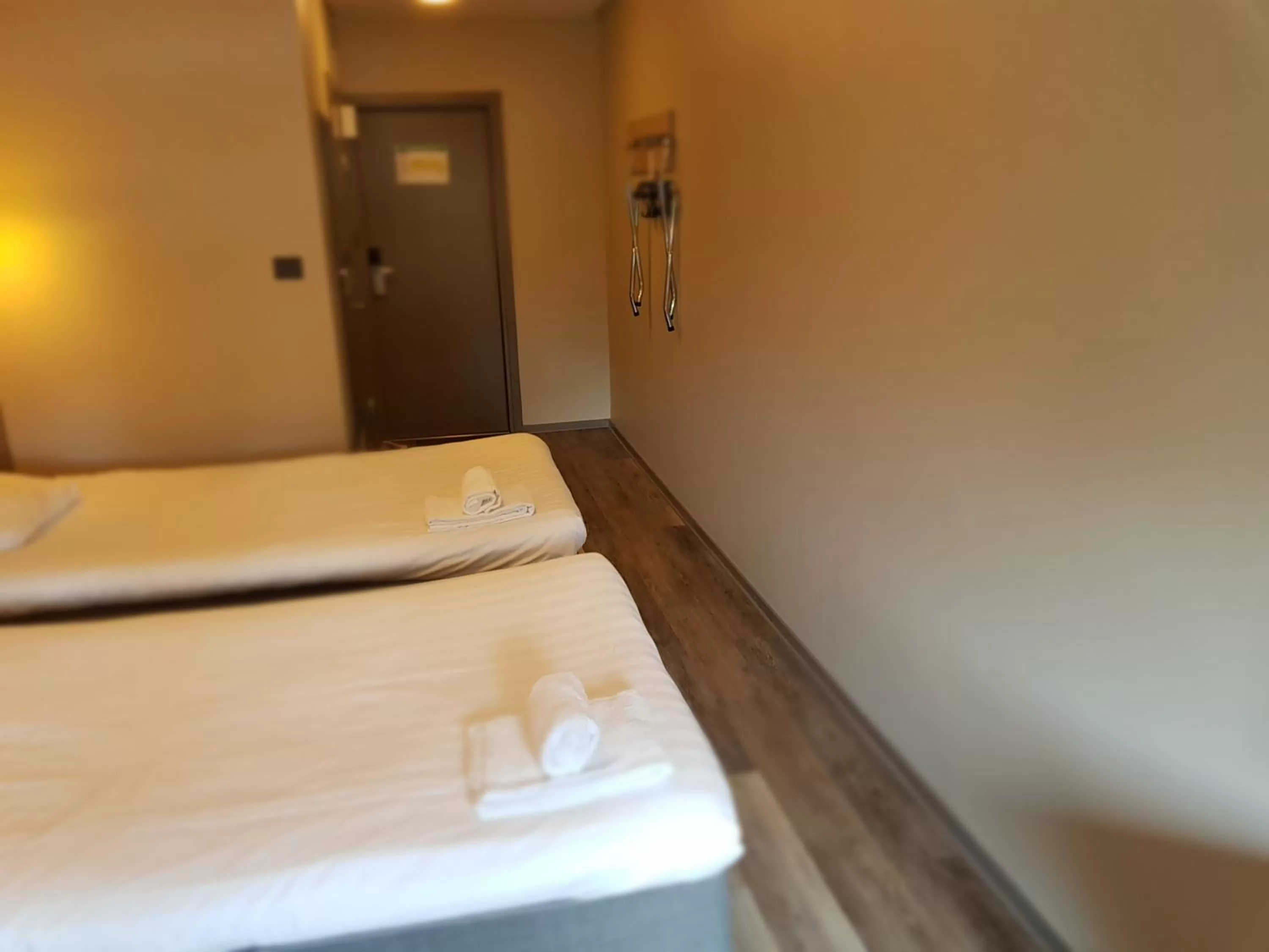 Bed in Hotell Stinsen