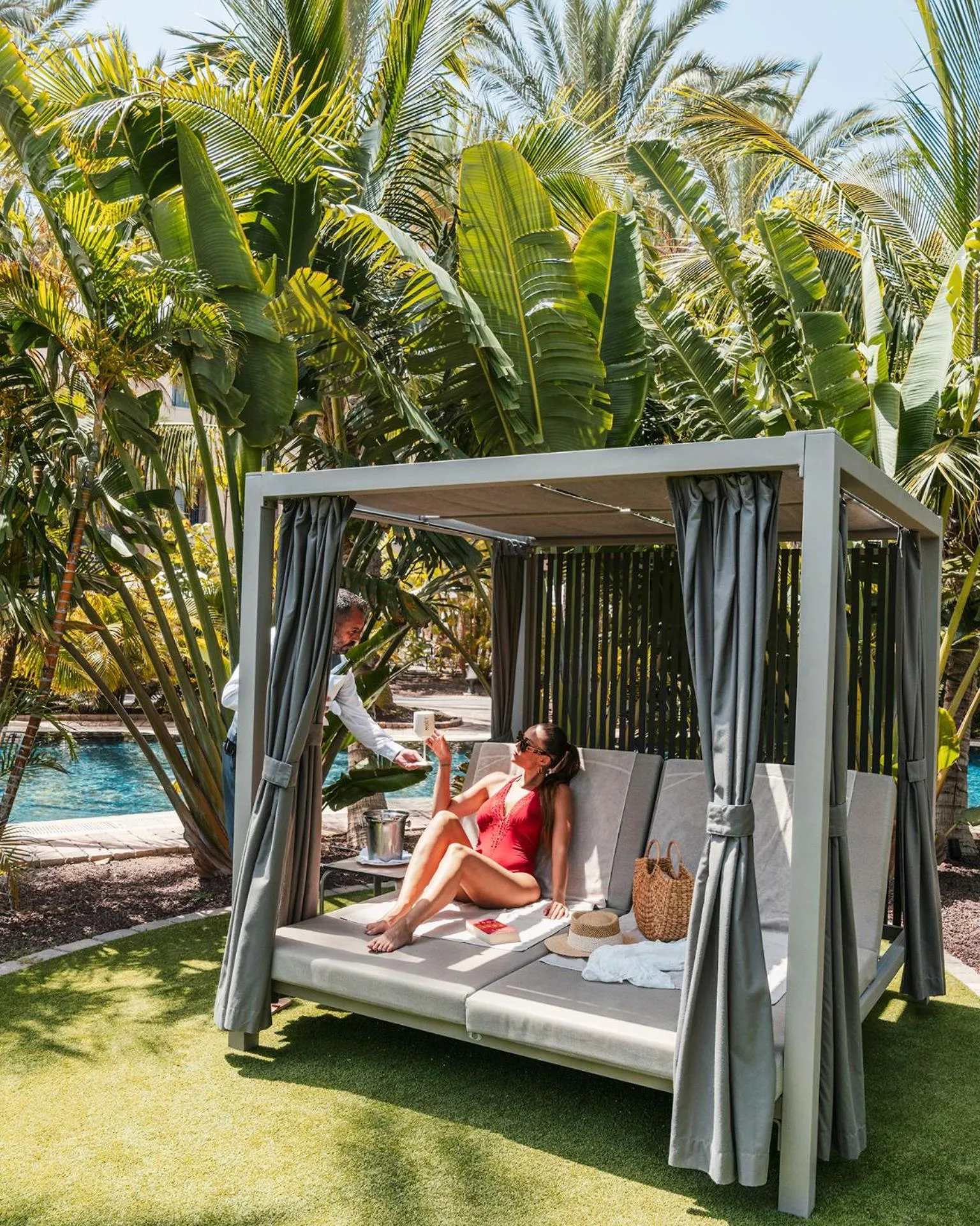 sunbed in Lopesan Costa Meloneras Resort & Spa