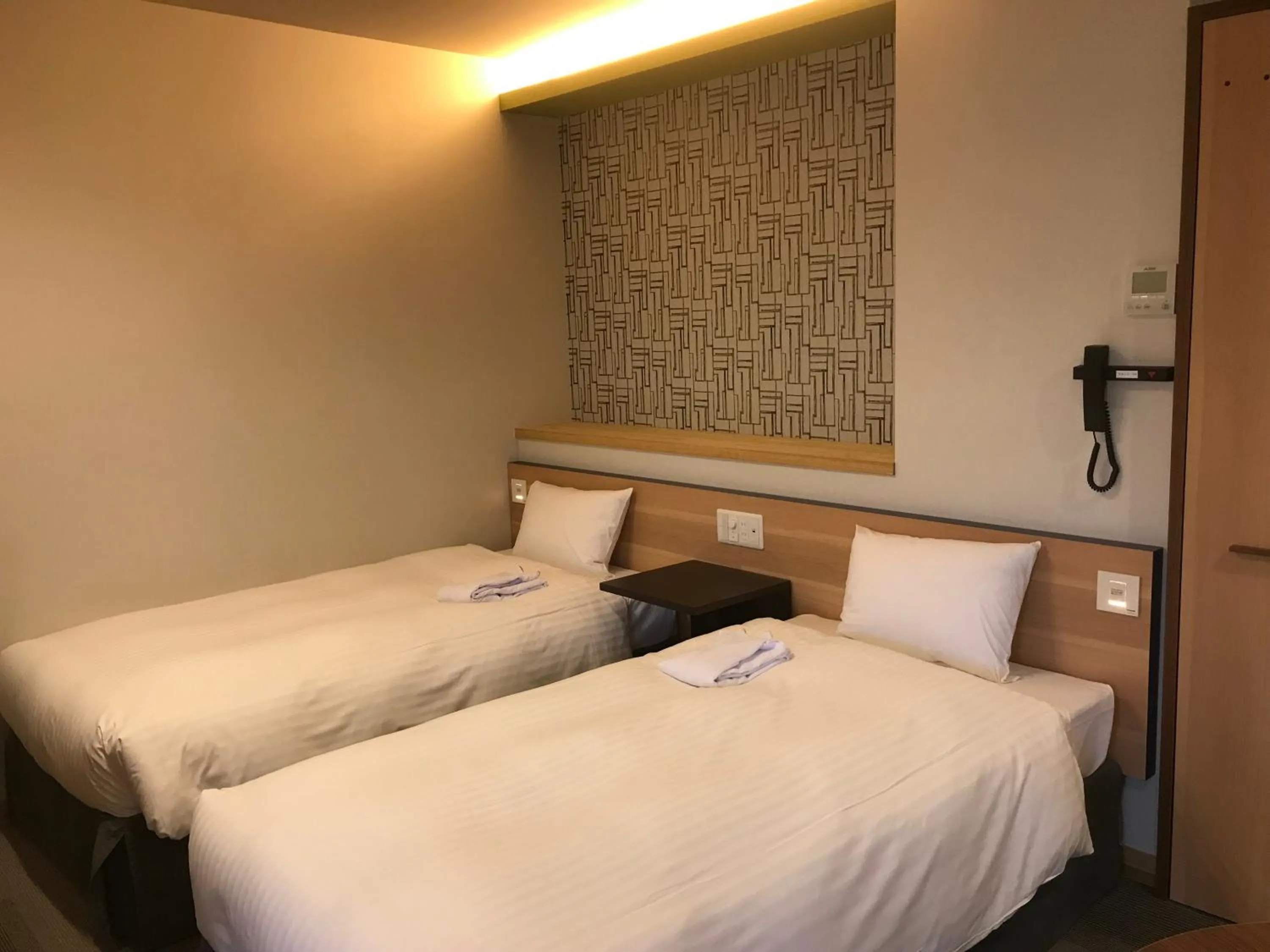 Bed in Hotel Yururito Osaka