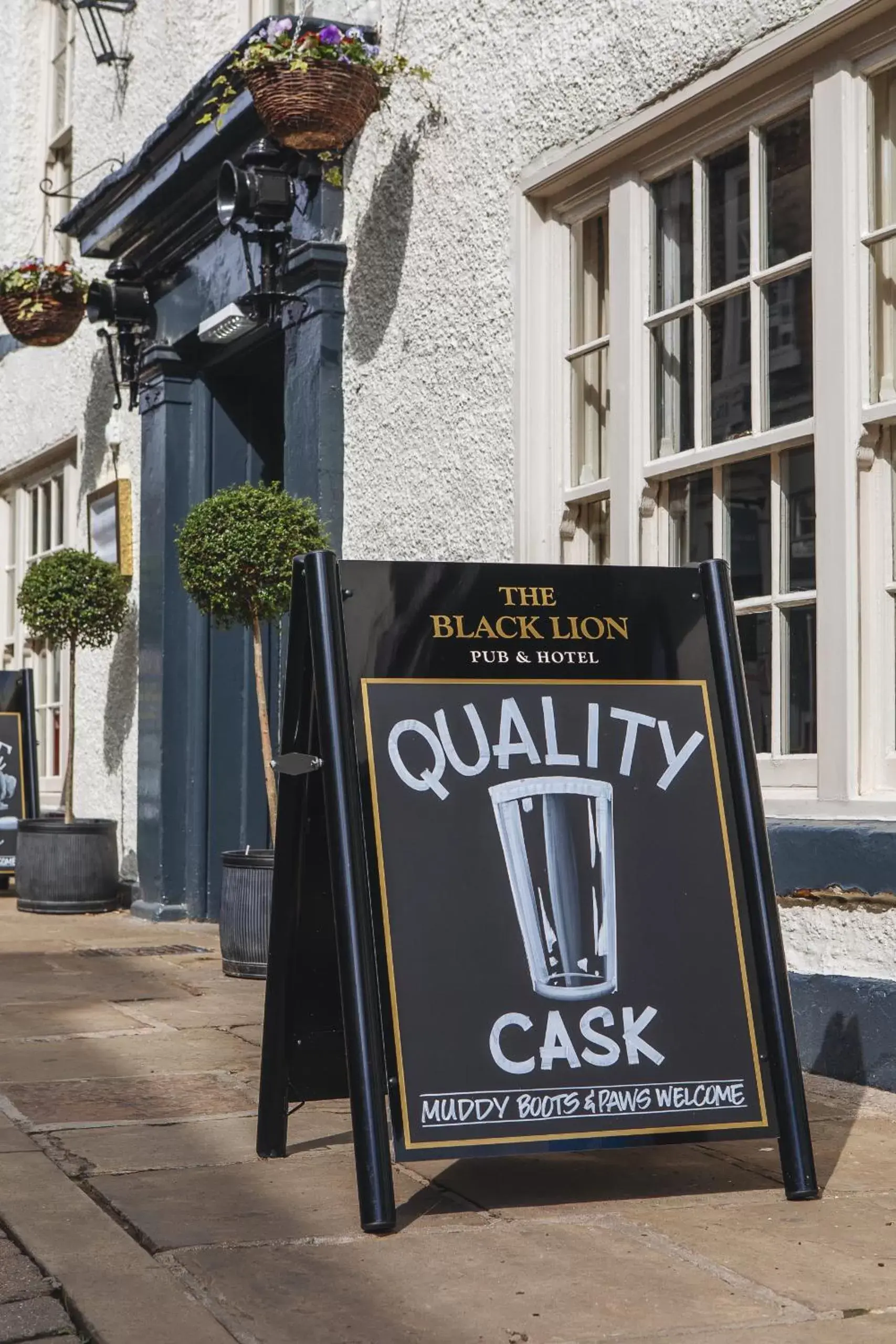 Property building in Black Lion Hotel Richmond North Yorkshire Property building in Black Lion Hotel Richmond North Yorkshire