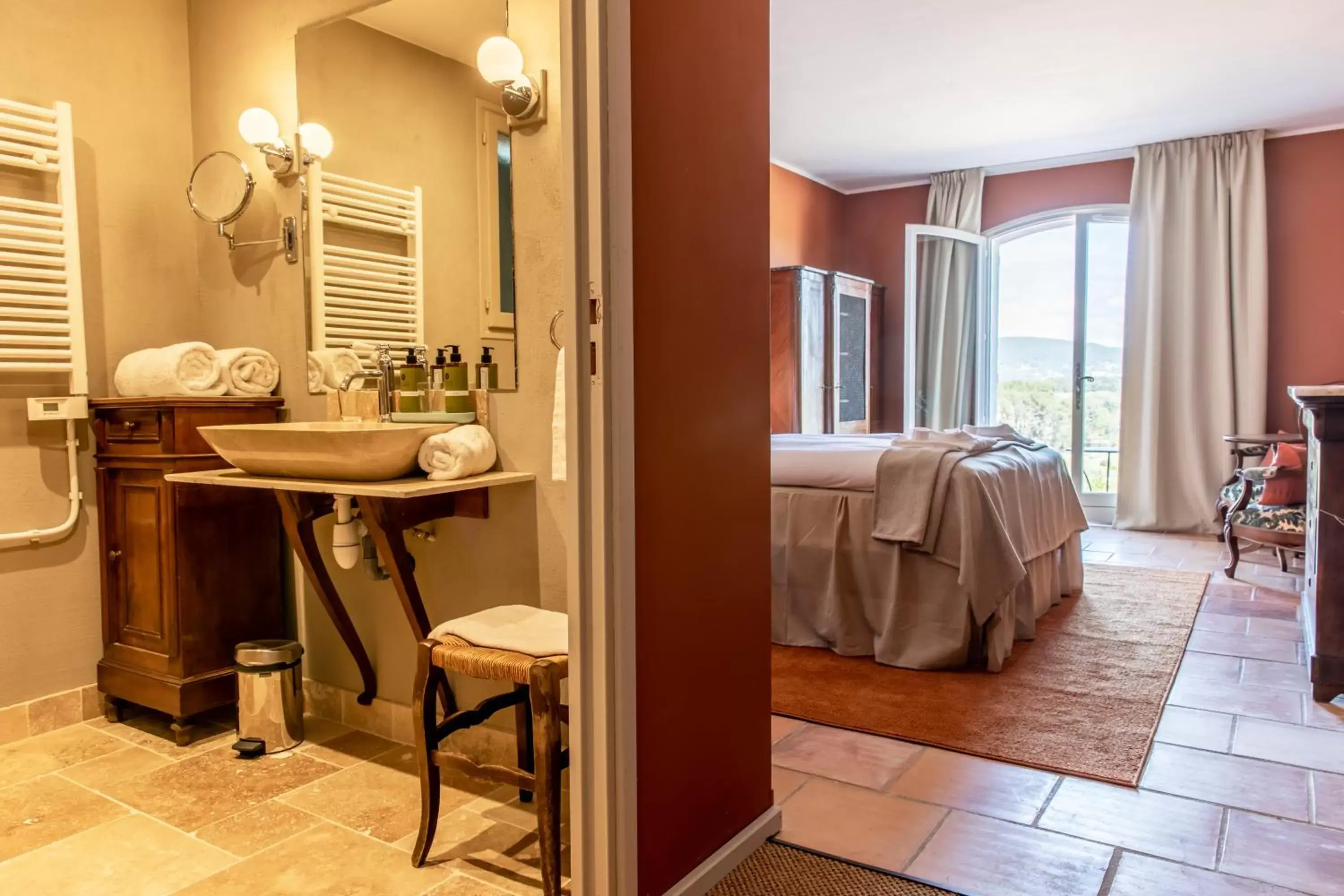 Bathroom in Domaine Rabiega - Vineyard and Boutique hotel