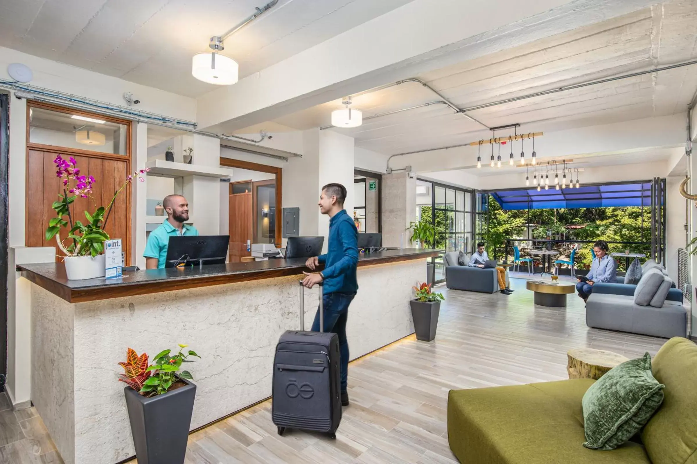 Lobby or reception in Joint Coworking Hotel