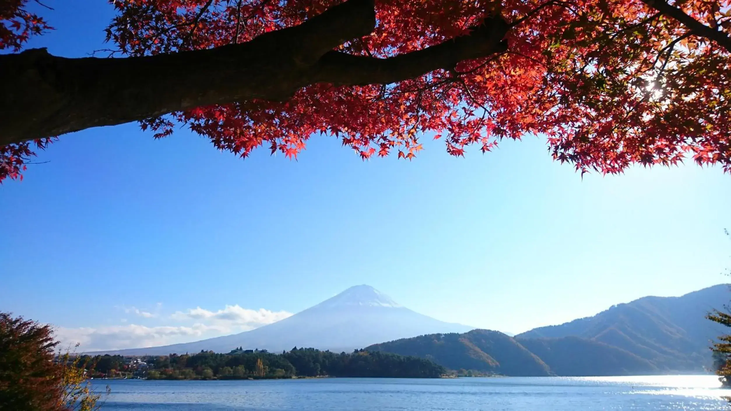 Autumn, Mountain View in Lakeland Hotel Mizunosato