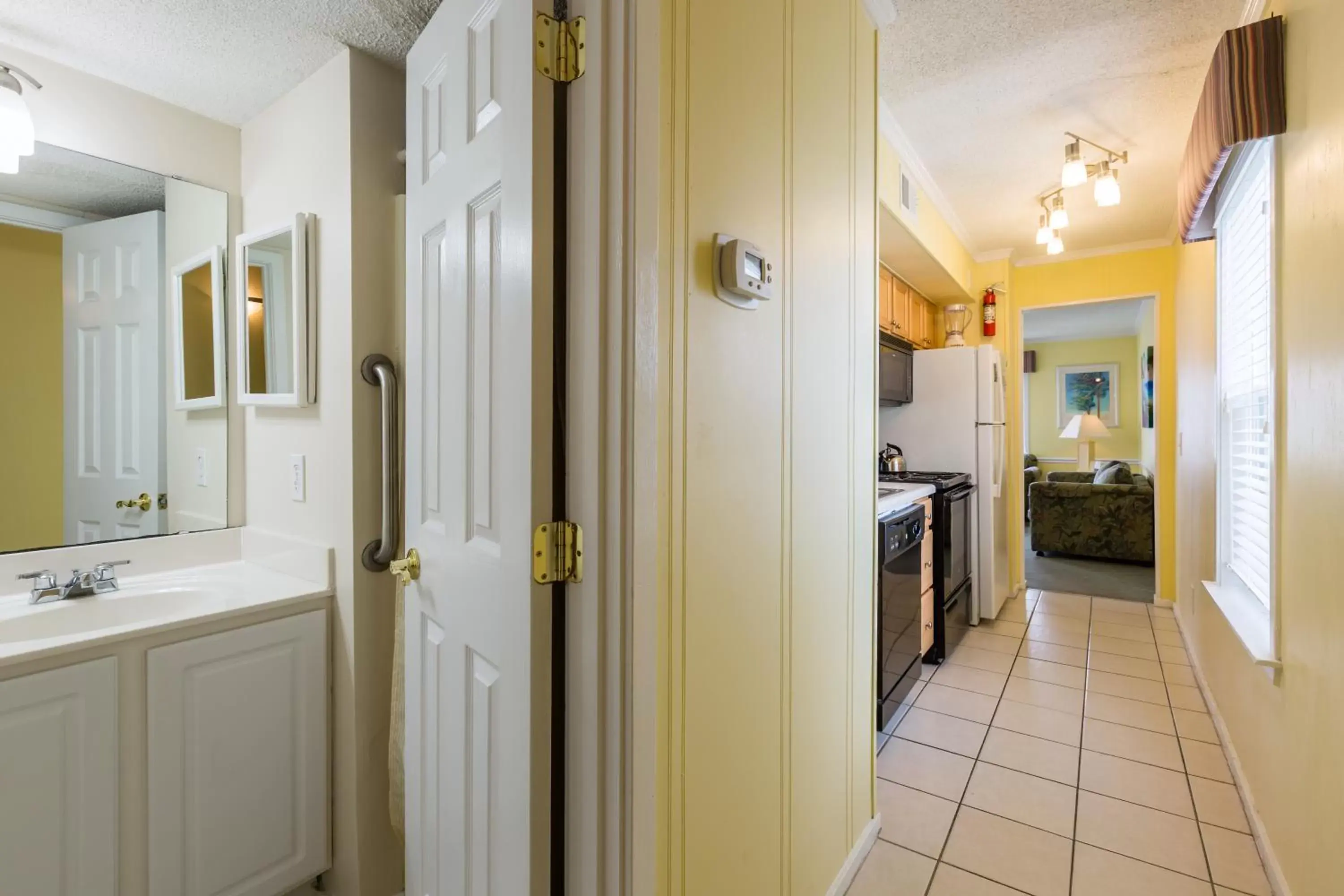 Bathroom in A Place at the Beach by Capital Vacations