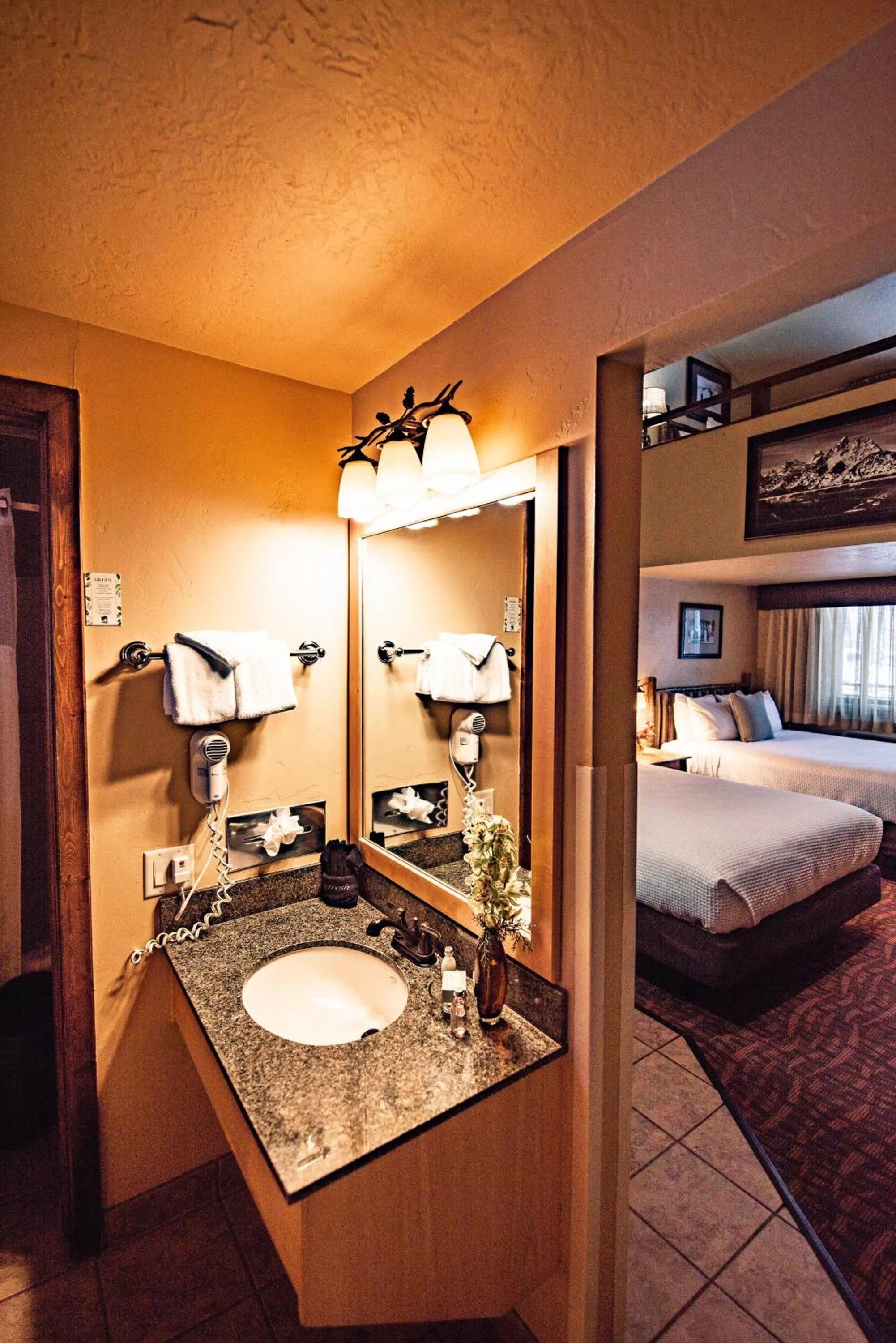 Bathroom, Bed in Elk Country Inn