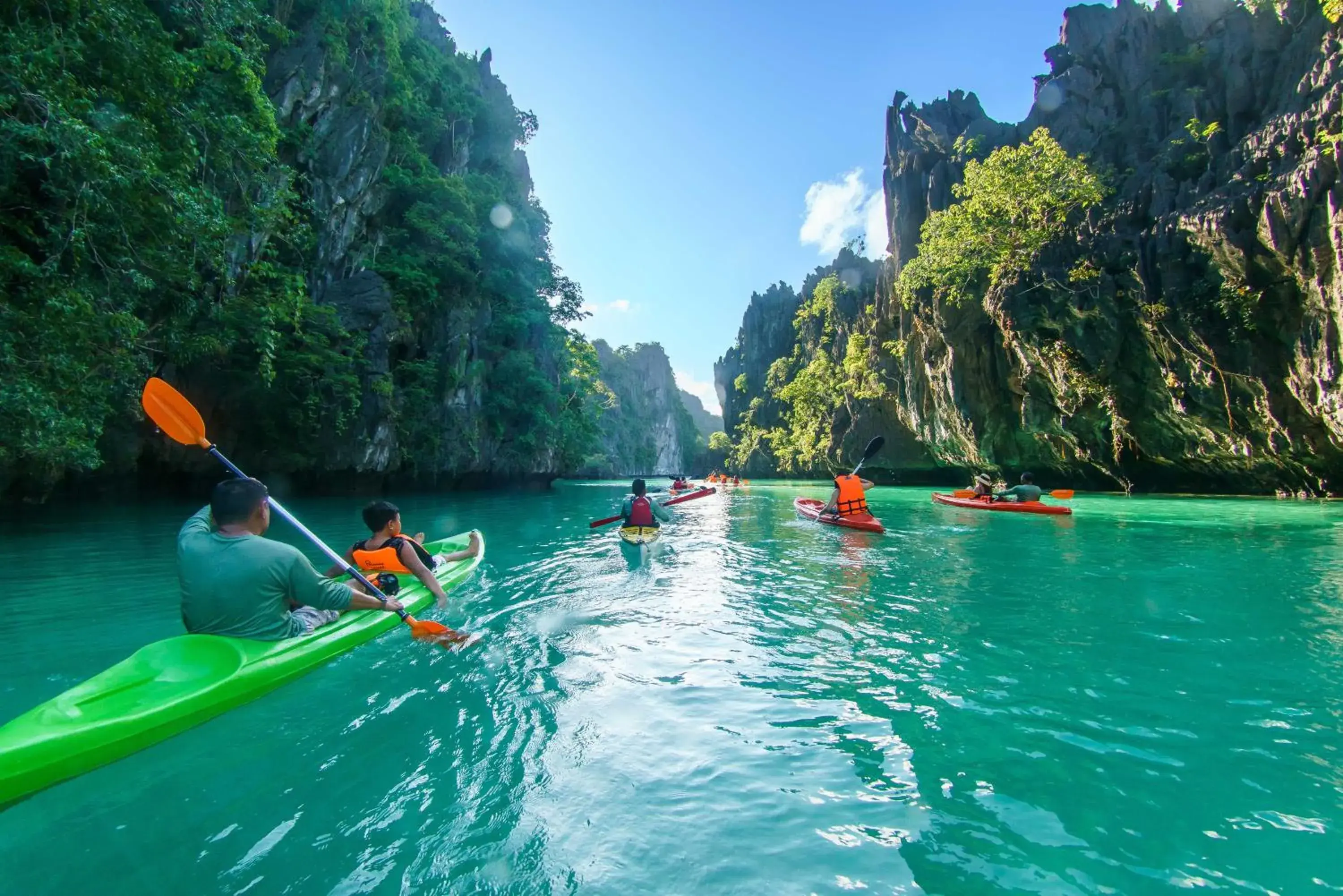 Canoeing in Balai Adlao