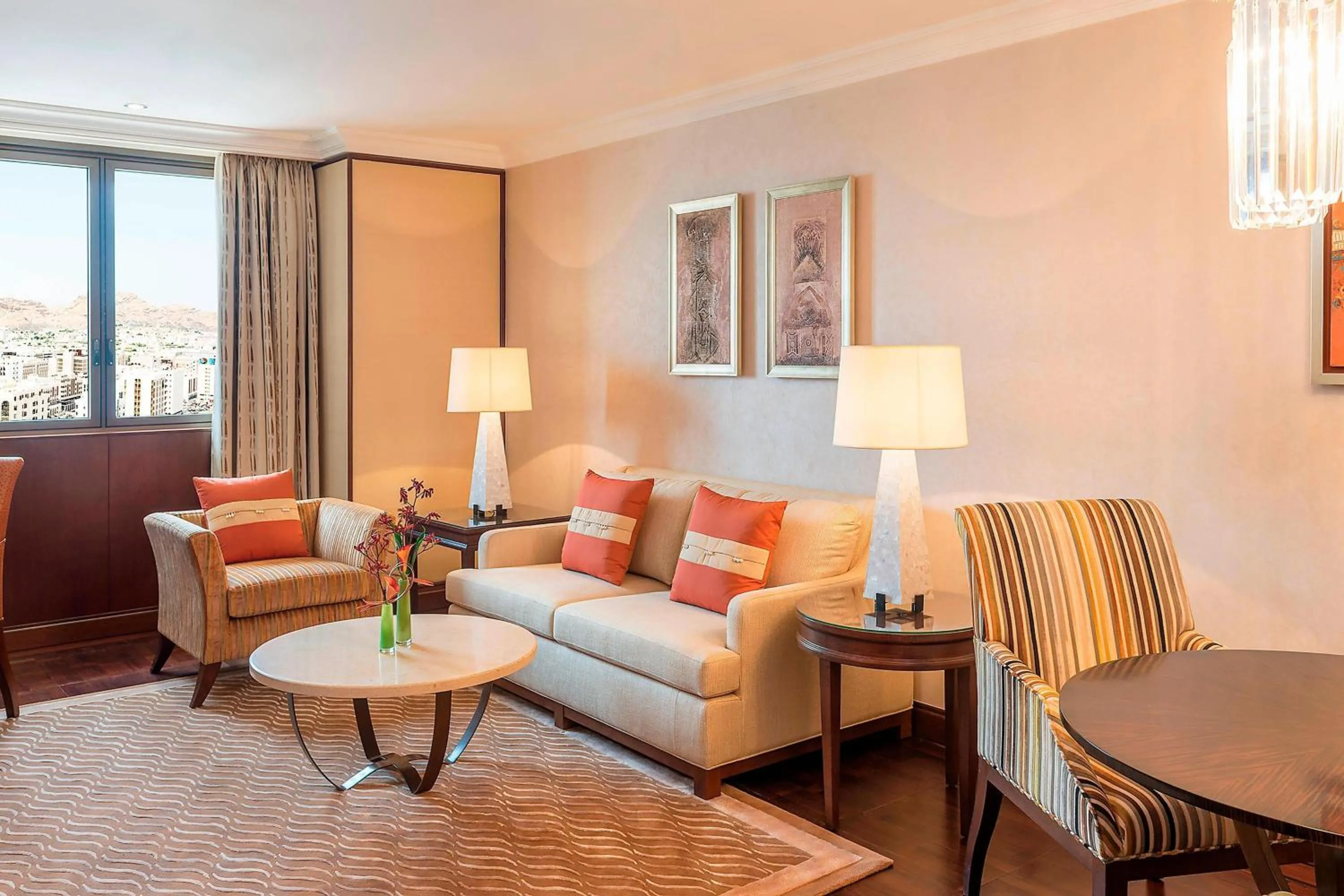 Living room in Sheraton Oman Hotel