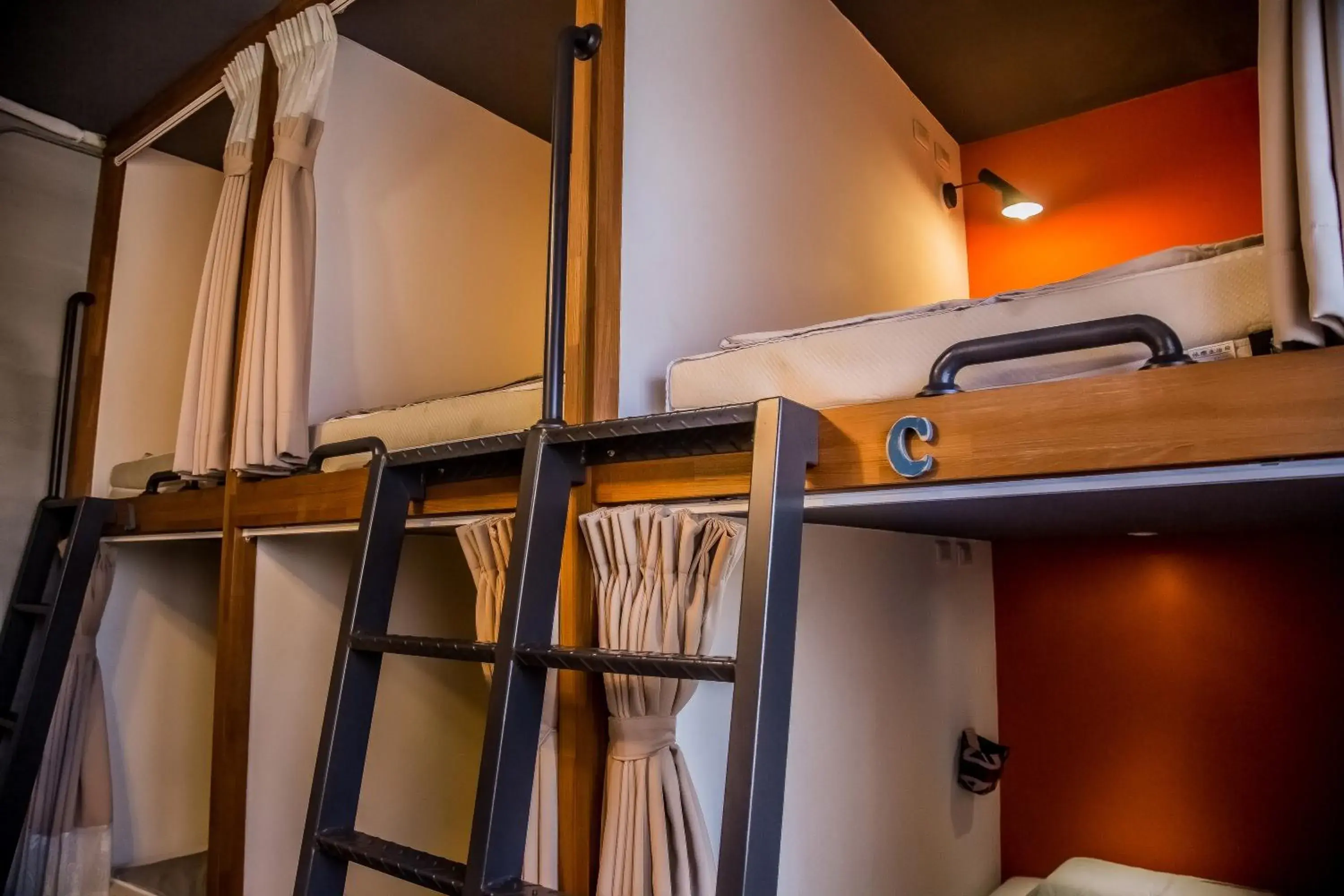 Photo of the whole room, Bunk Bed in Knock Knock Hostel