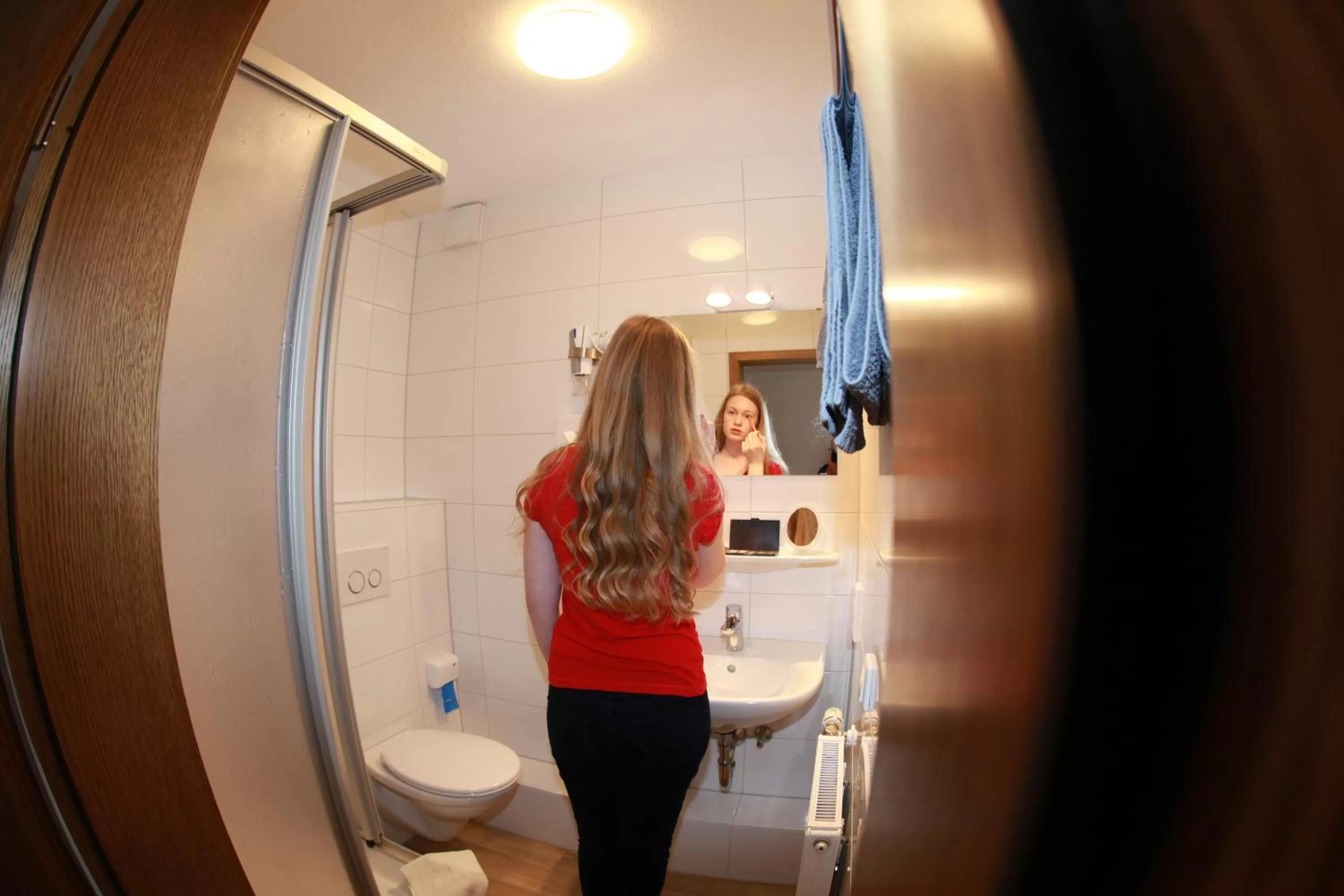 Bathroom in Berleburger Hof