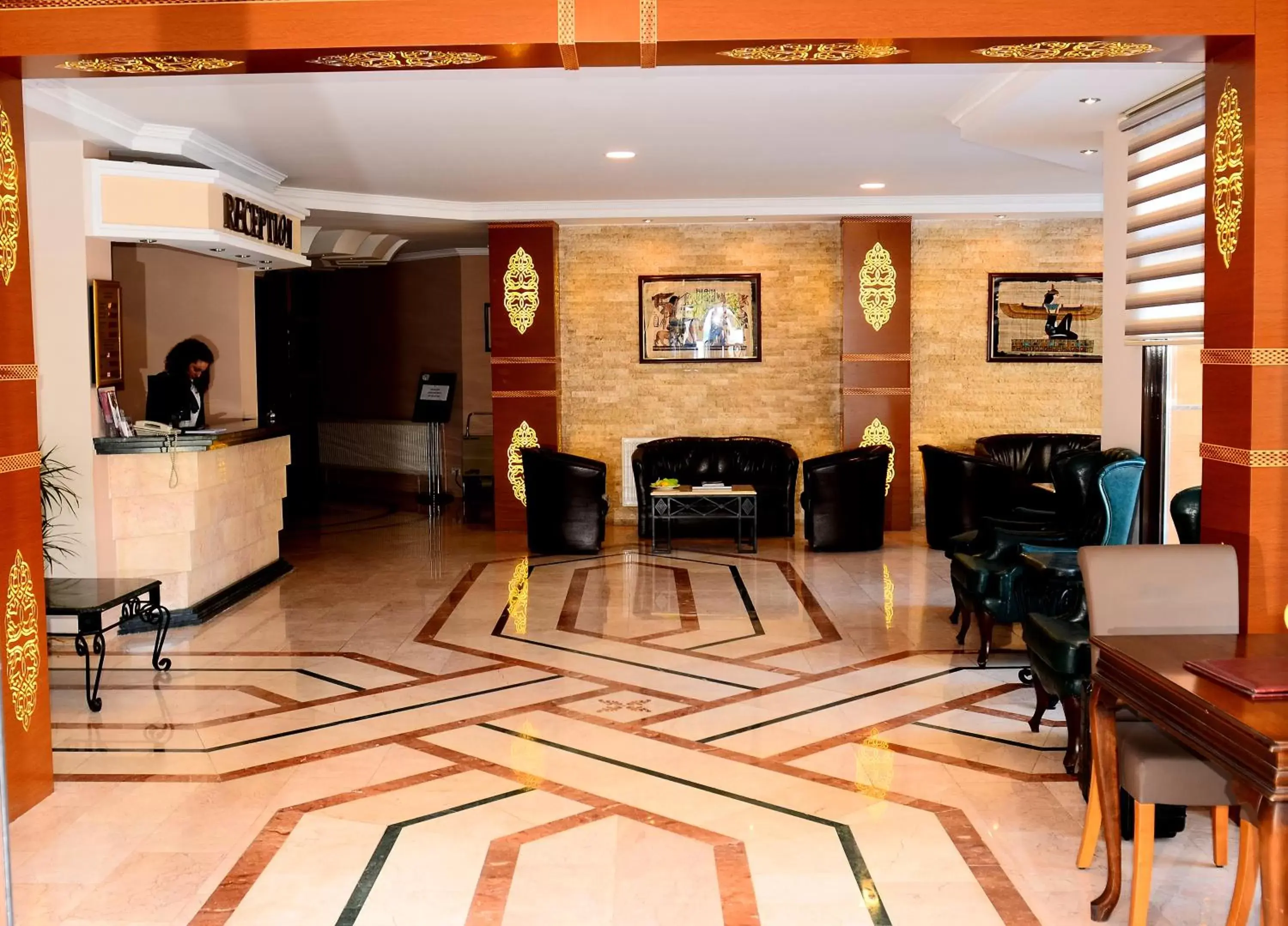 On site, Lobby/Reception in Hotel By Karaaslan Inn
