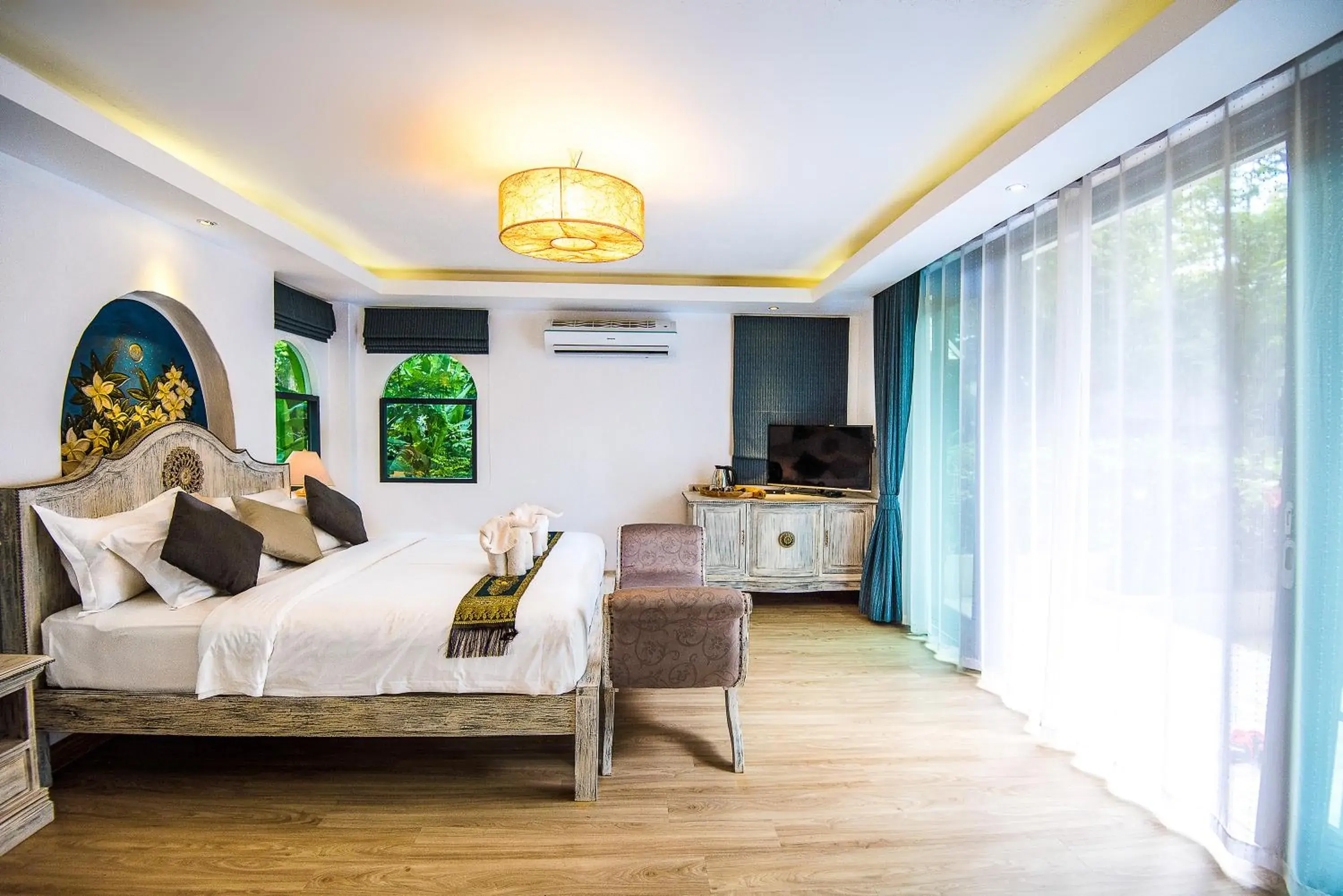 Bedroom, Seating Area in E-outfitting Doikham Resort