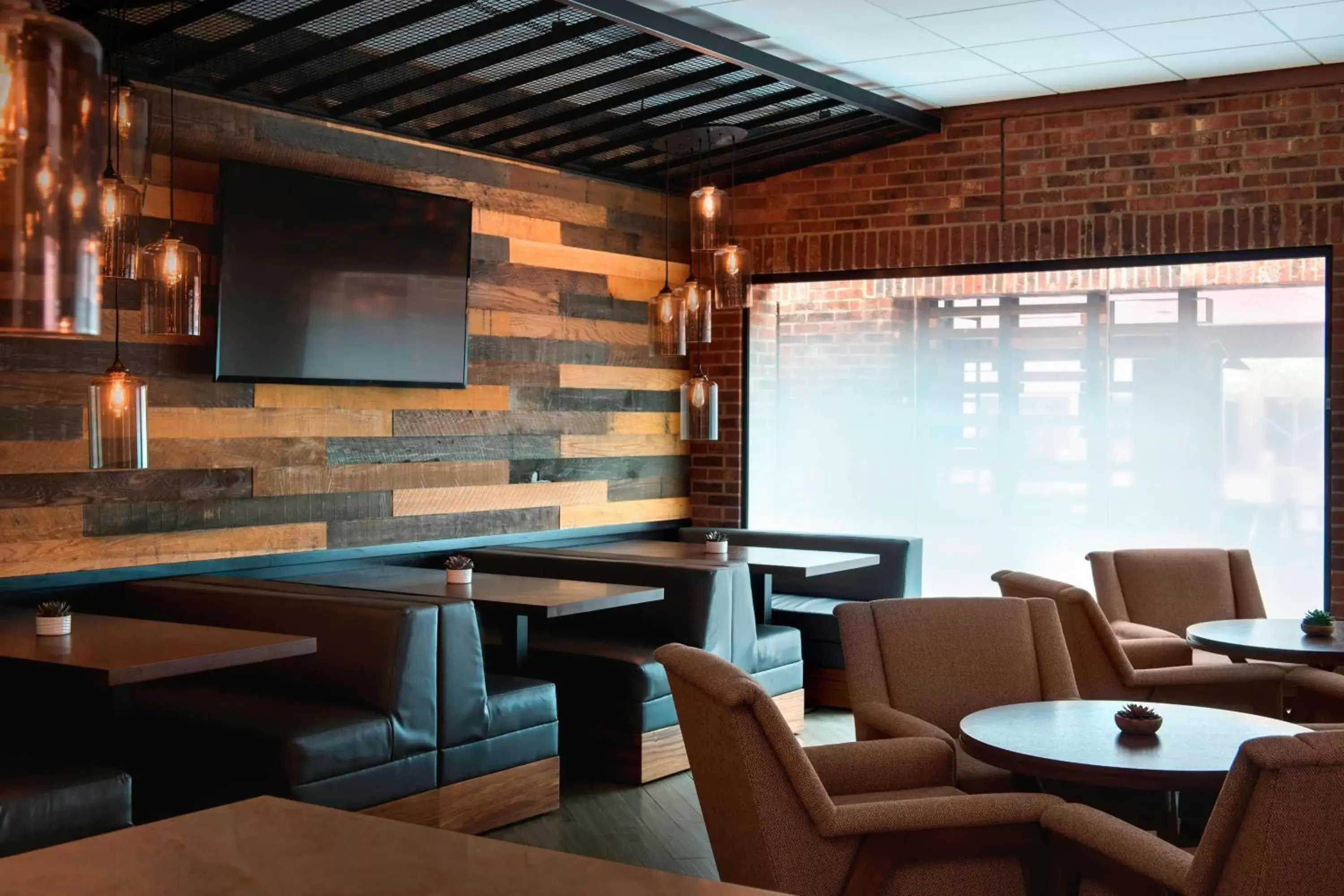 Lounge or bar, Restaurant/Places to Eat in Princeton Marriott at Forrestal