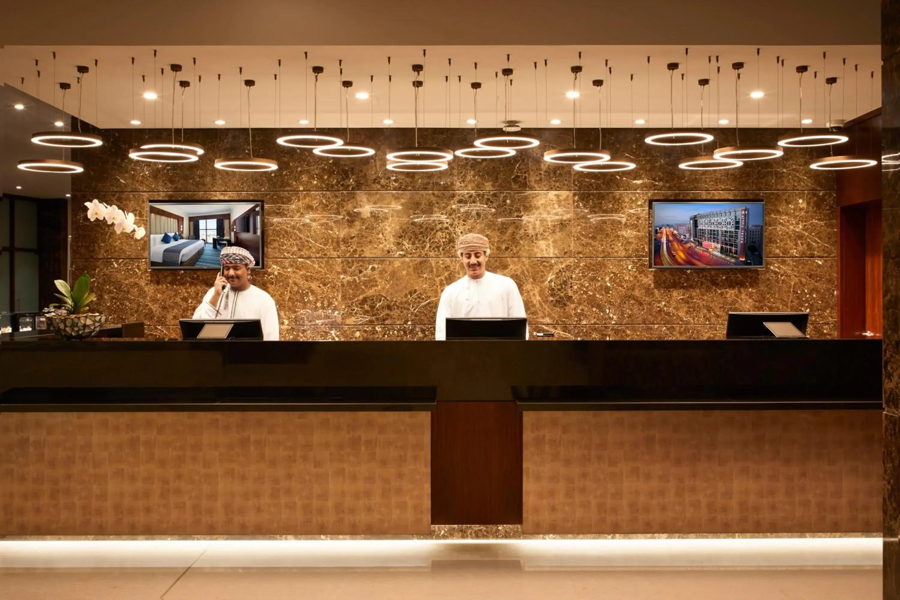 Staff, Lobby/Reception in Royal Tulip Muscat