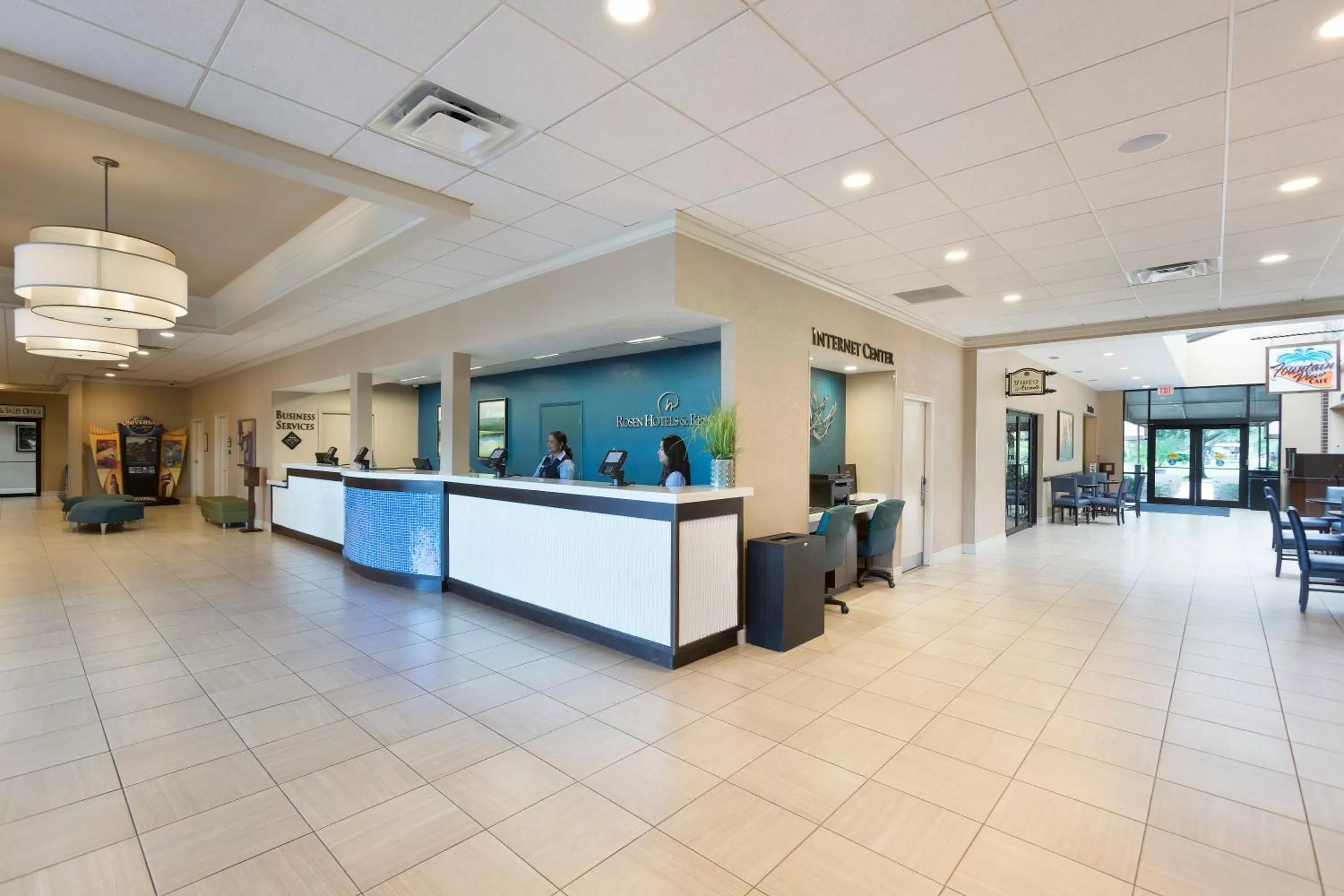 Lobby or reception in Rosen Inn International Near The Parks