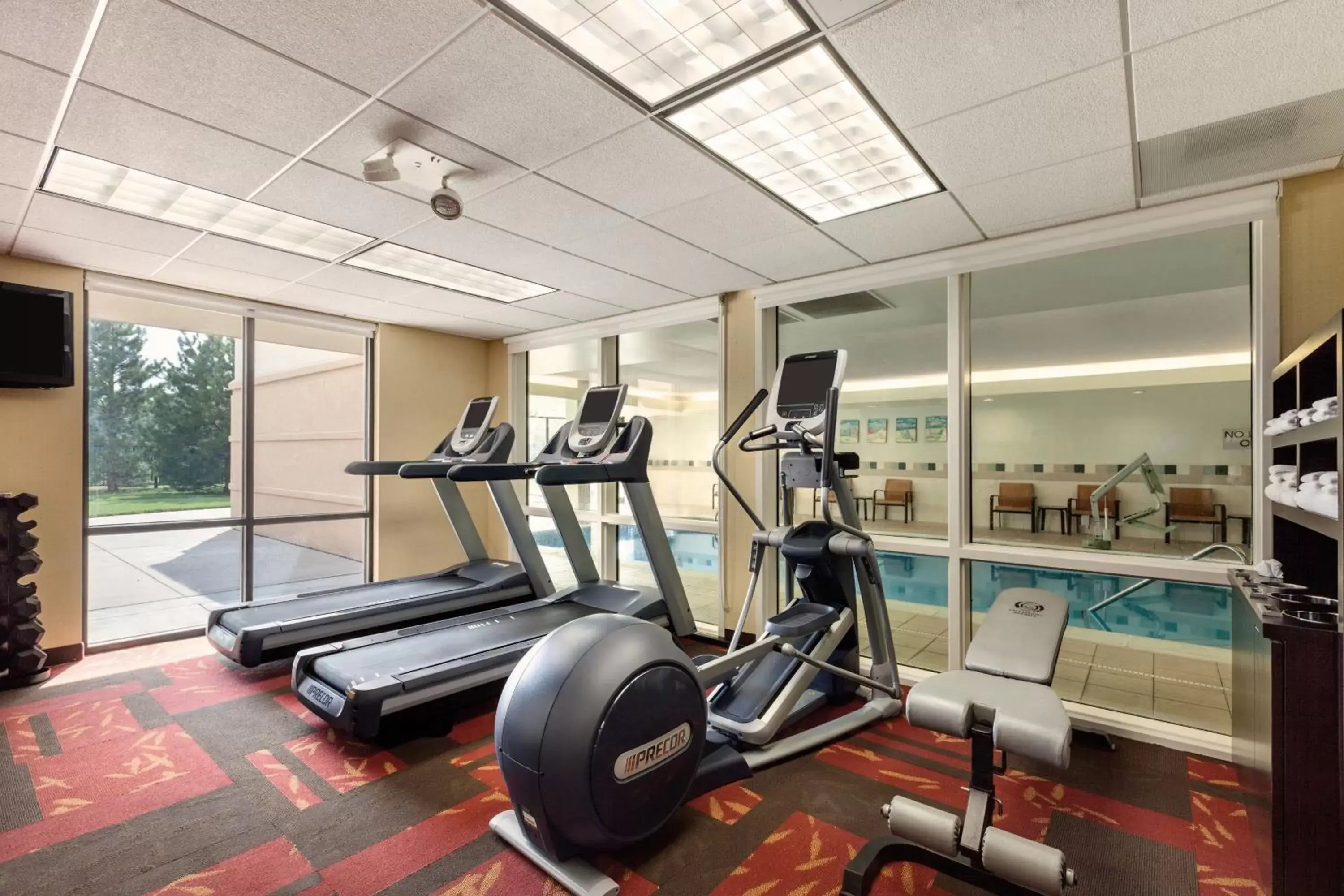 Fitness centre/facilities, Fitness Center/Facilities in Courtyard by Marriott Junction City