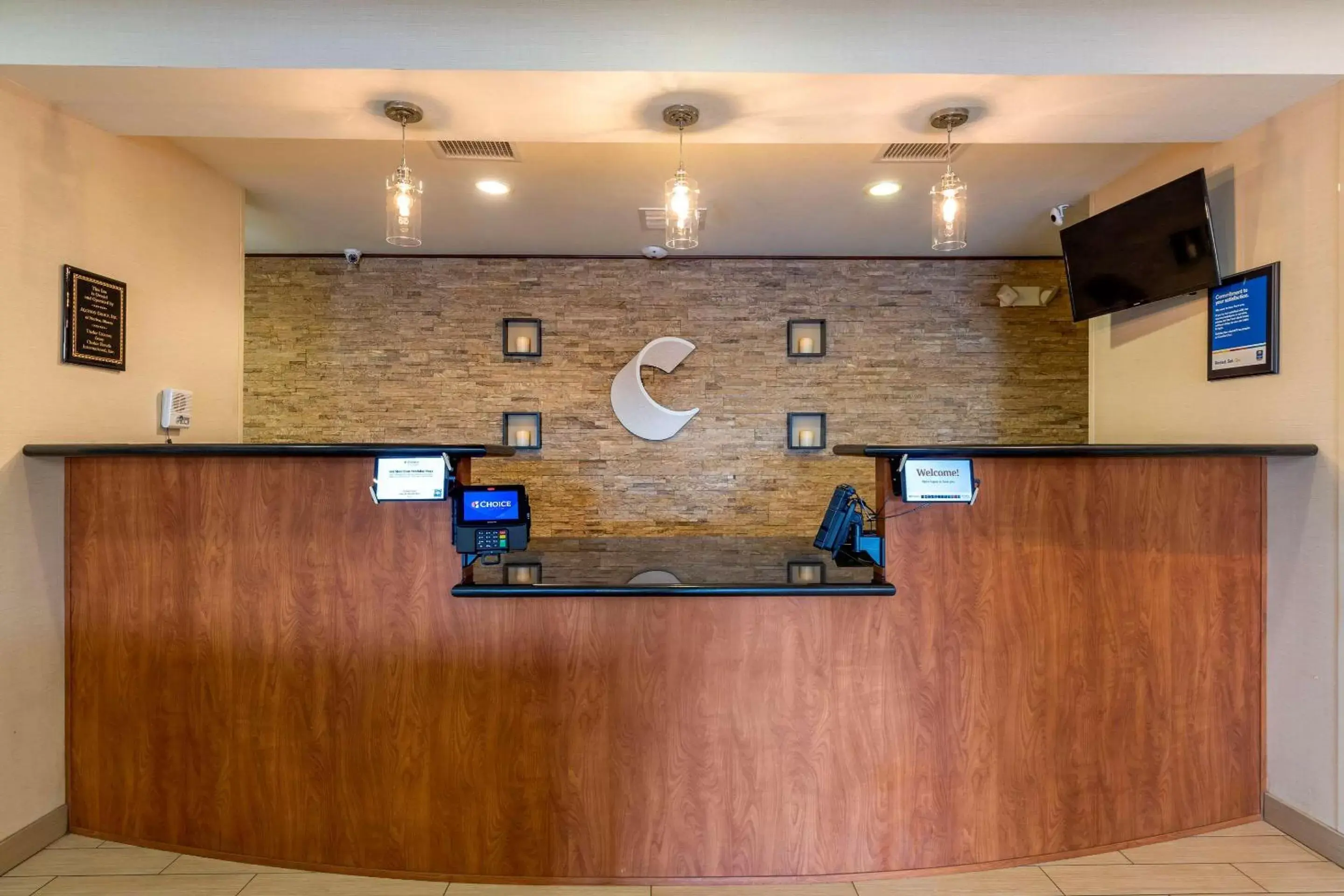 Lobby or reception, Floor Plan in Comfort Inn & Suites Marion I-57