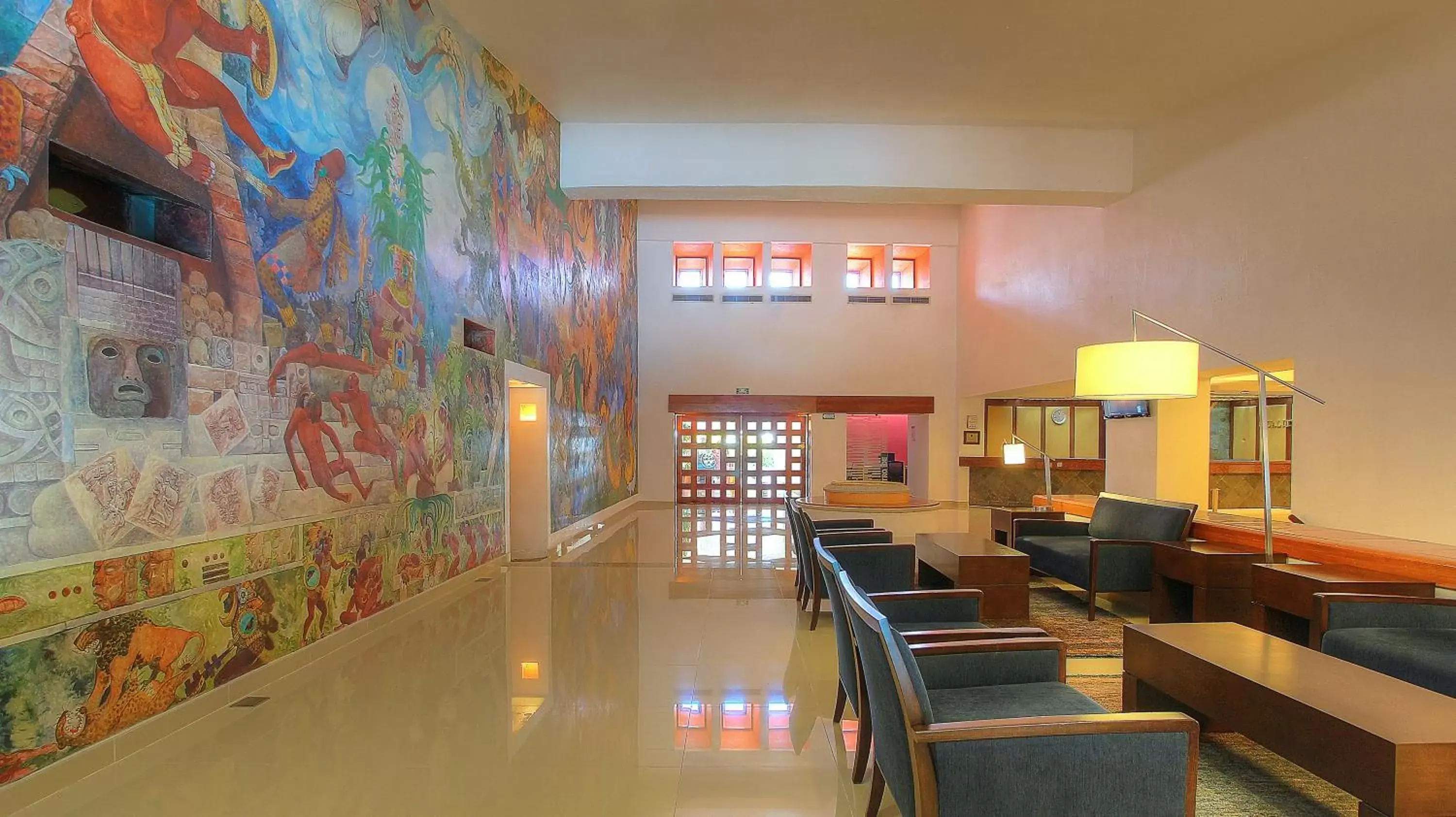 Lobby or reception in Fiesta Inn Villahermosa Cencali