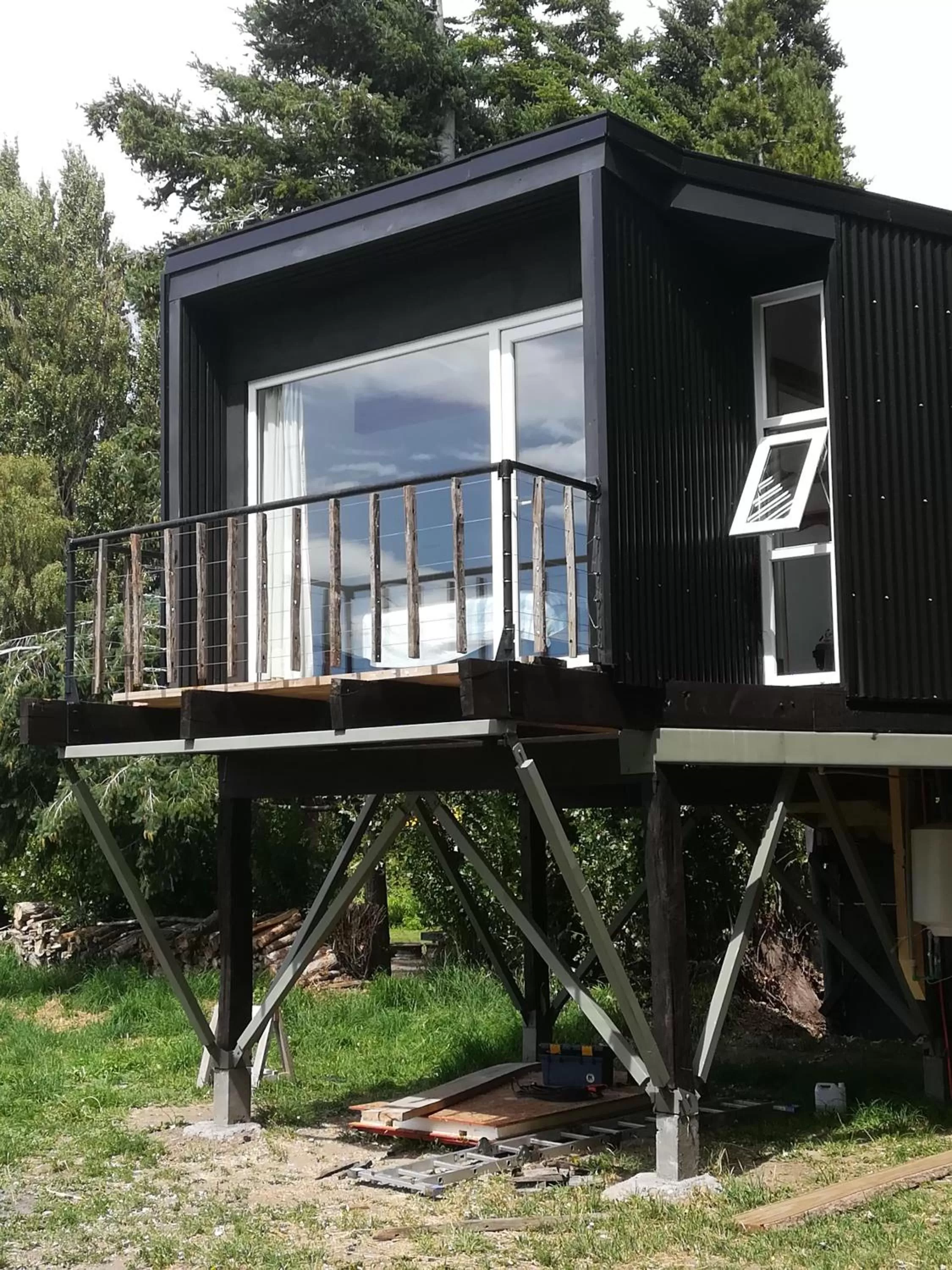 Facade/entrance in Hostería de la Patagonia