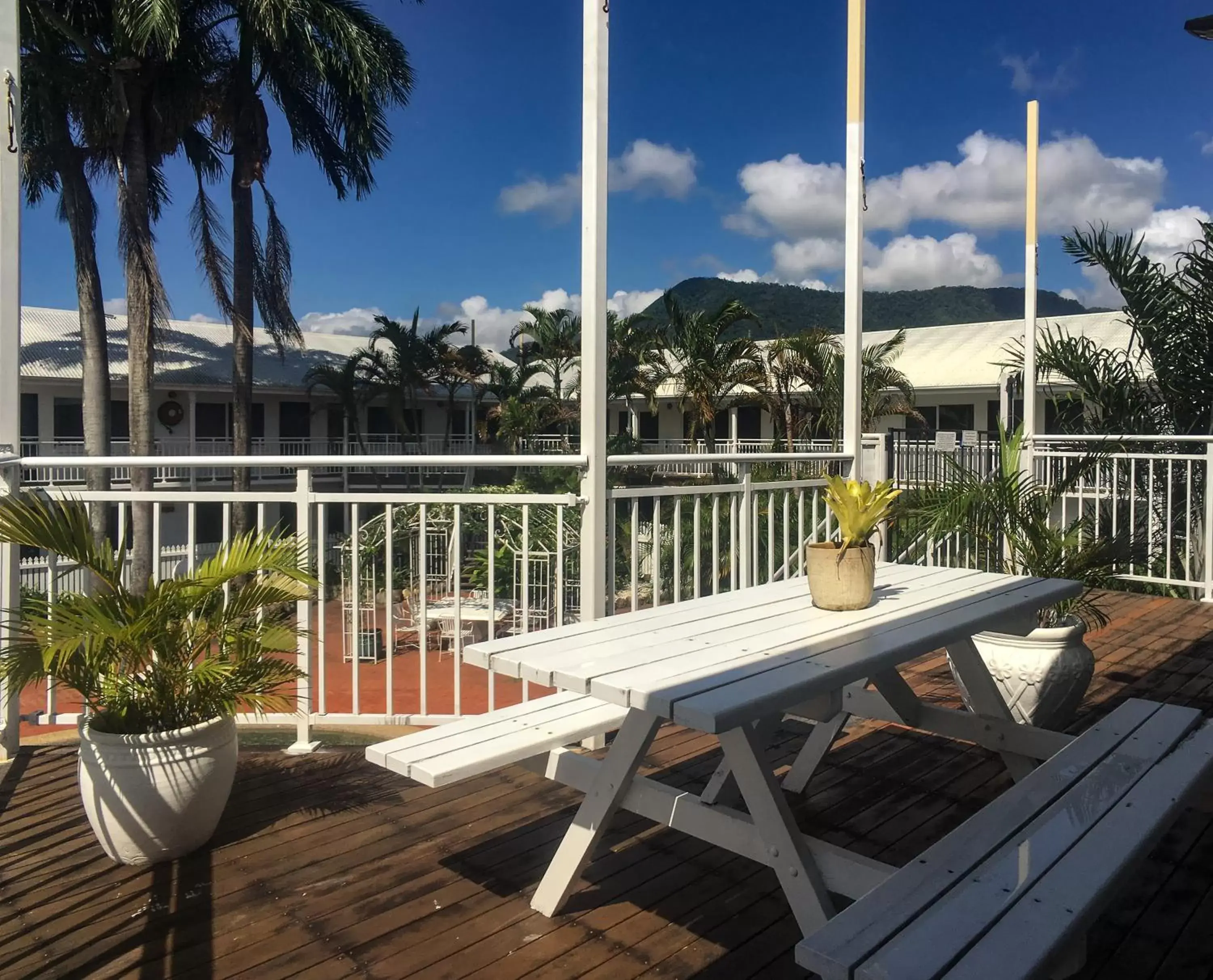 Patio in South Cairns Resort