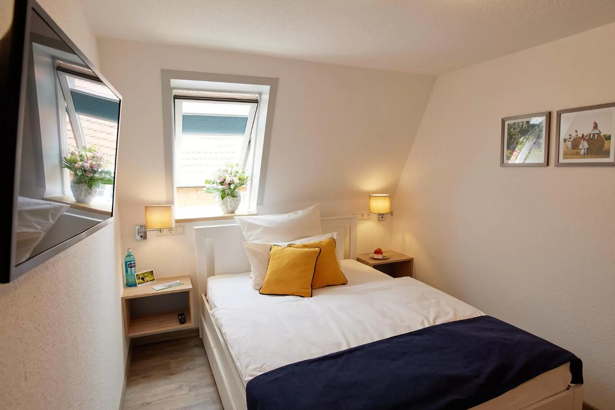 Bedroom, Bed in Hotel Landgraf