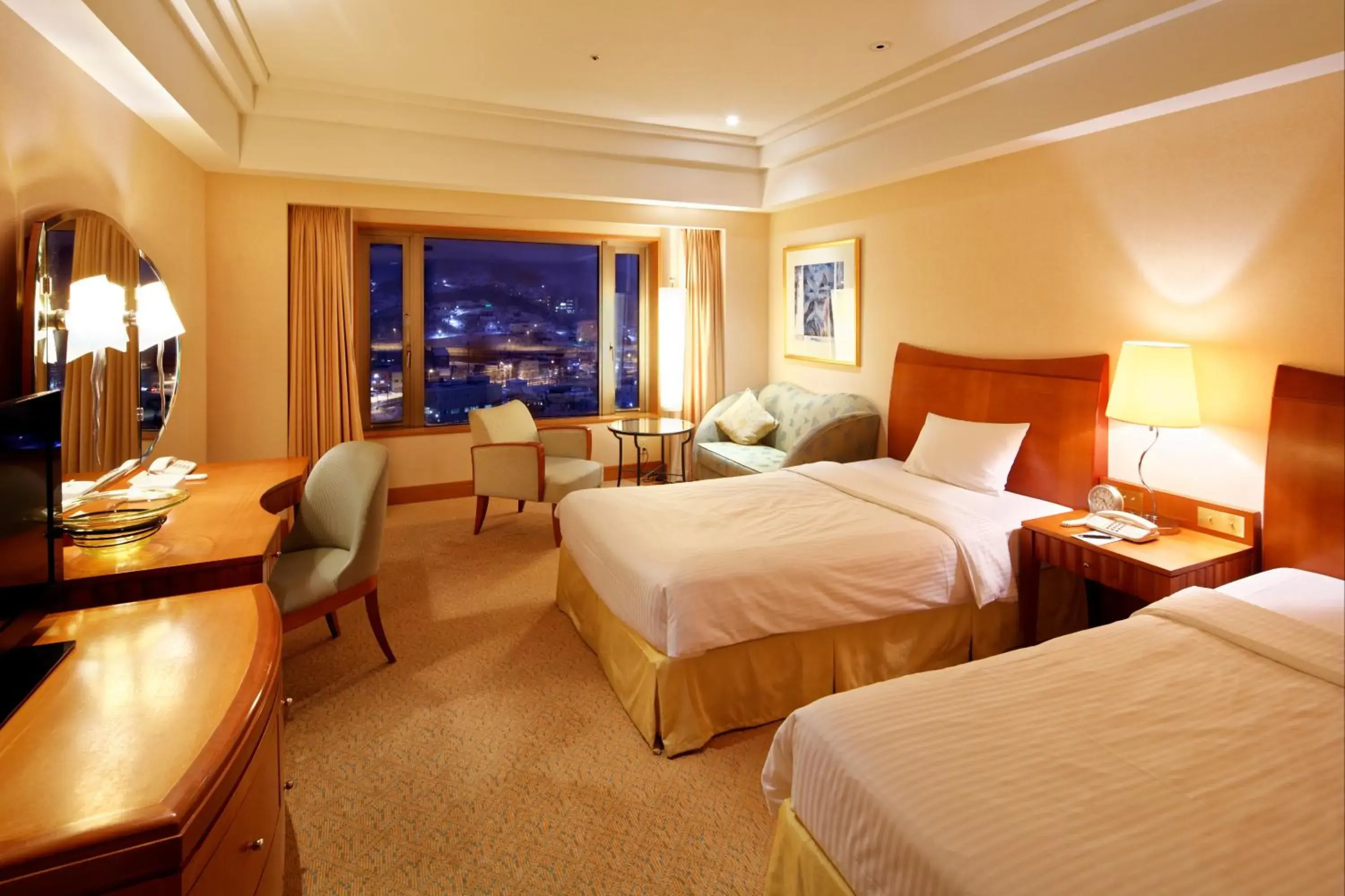 Photo of the whole room, Bed in Grand Park Otaru Photo of the whole room, Bed in Grand Park Otaru