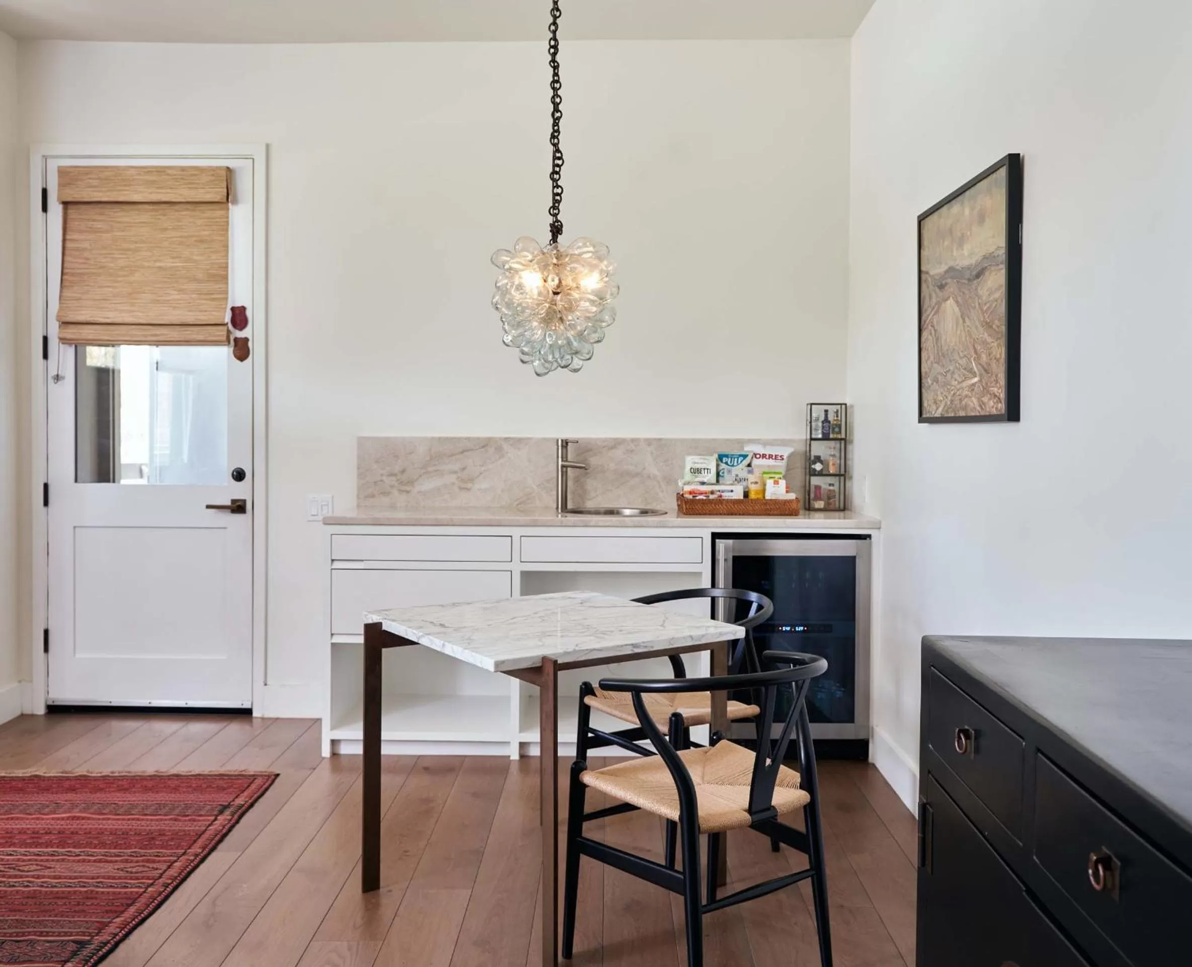 Seating area in Hotel Saint Cecilia