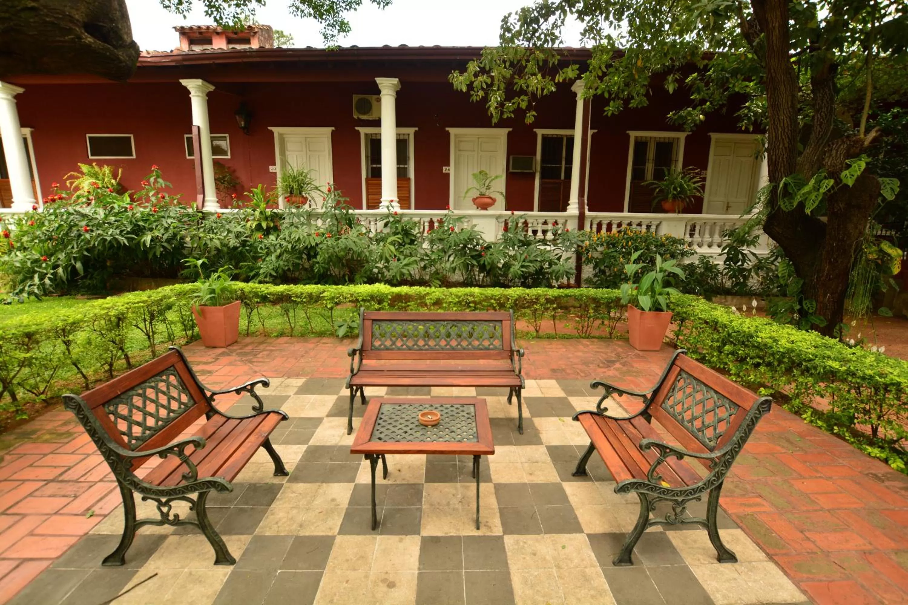 Patio in Gran Hotel del Paraguay