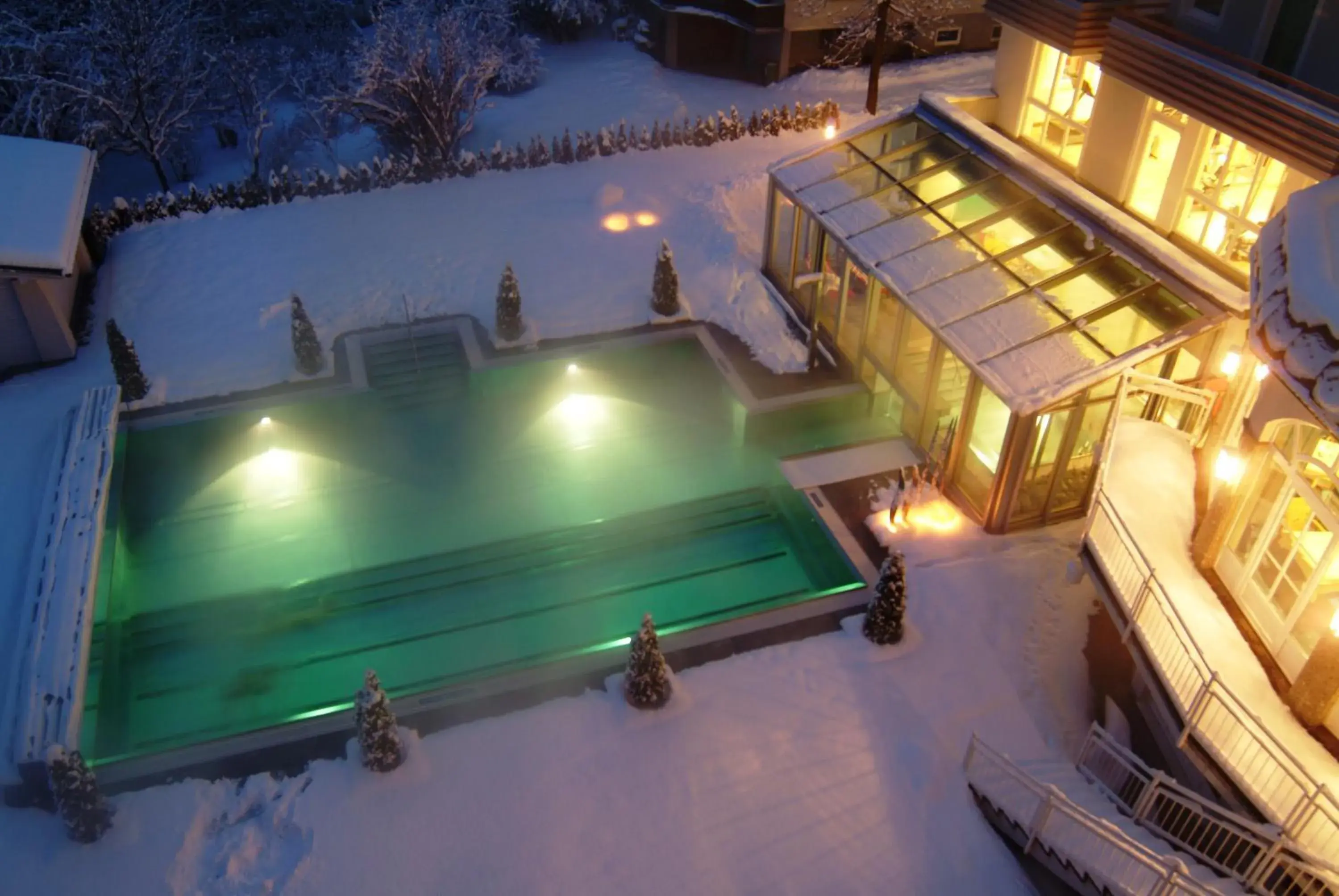 Swimming pool, Pool View in Impuls Hotel Tirol