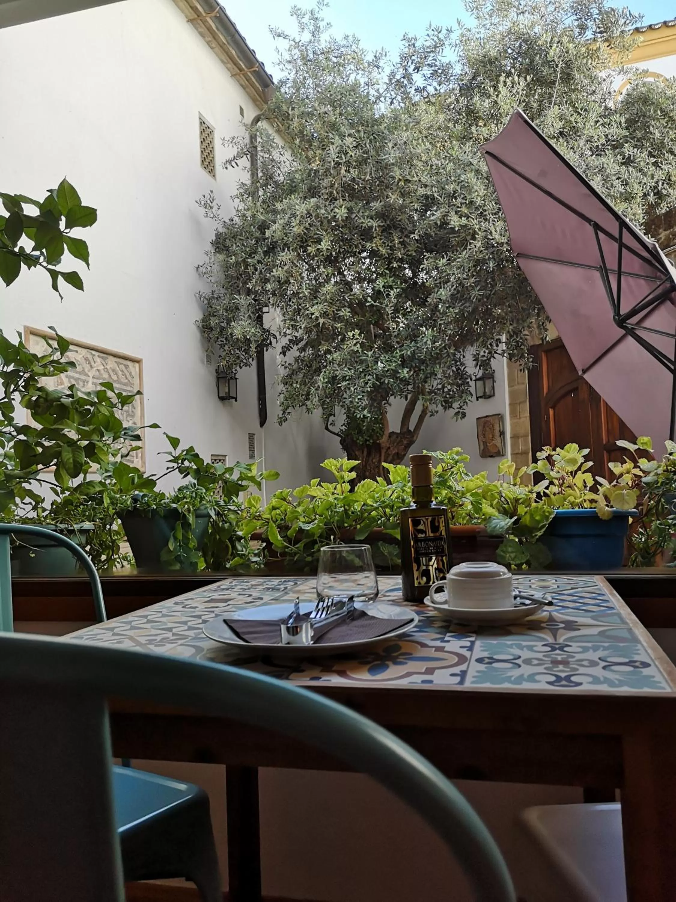 Patio, Restaurant/Places to Eat in La Llave de la Judería Hotel Boutique