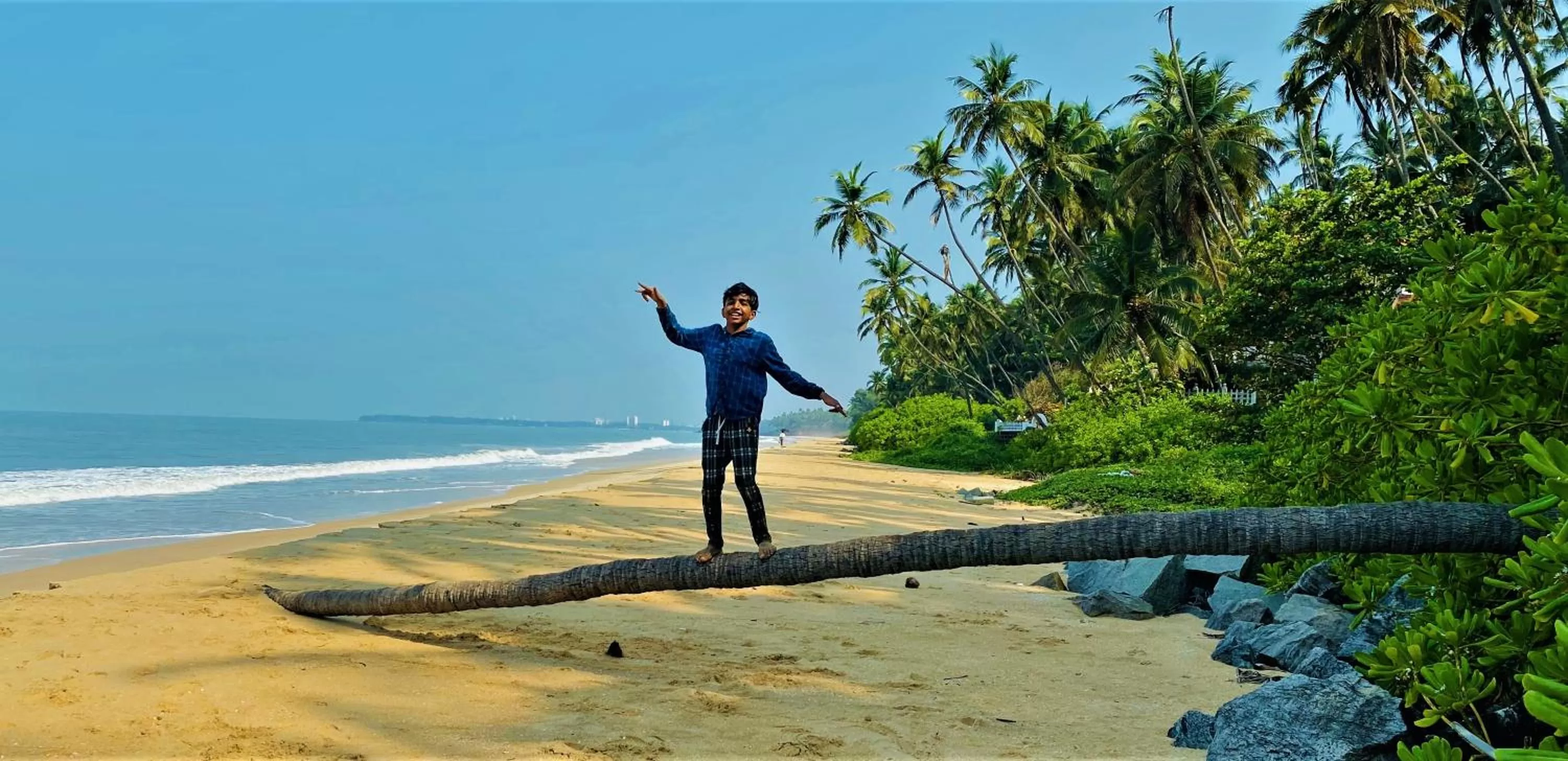 Beach in White Shell