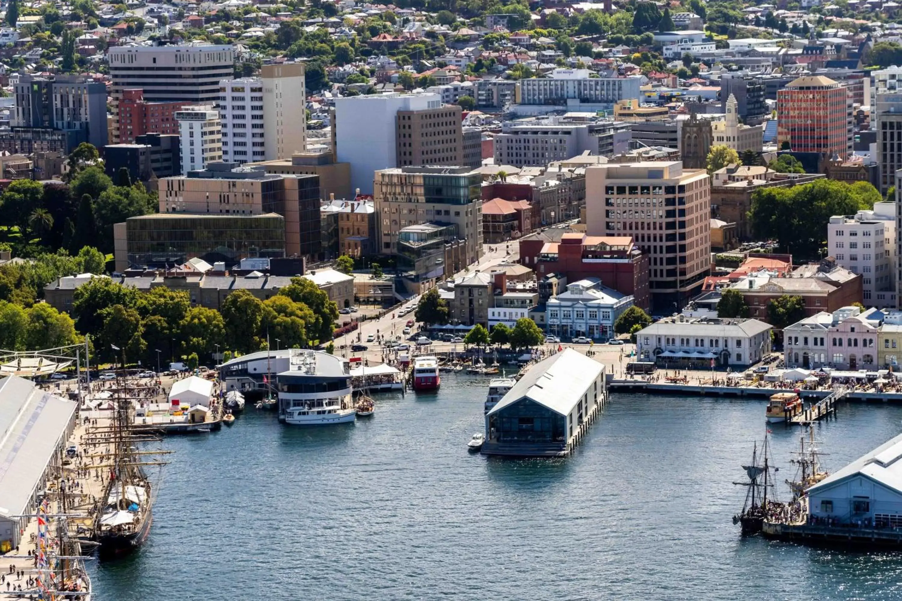 Property building, Bird's-eye View in The Tasman, a Luxury Collection Hotel, Hobart