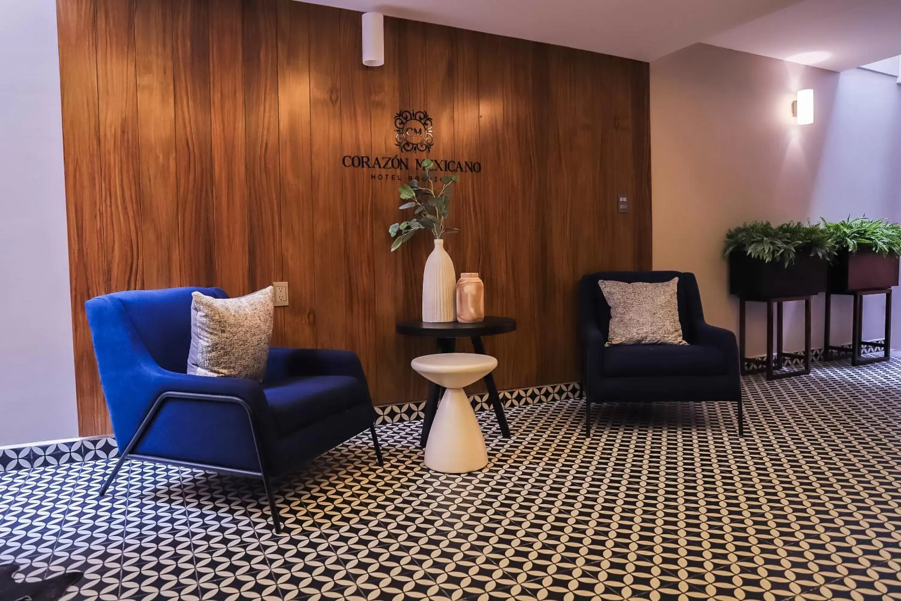 Seating Area in Hotel Boutique Corazón Mexicano