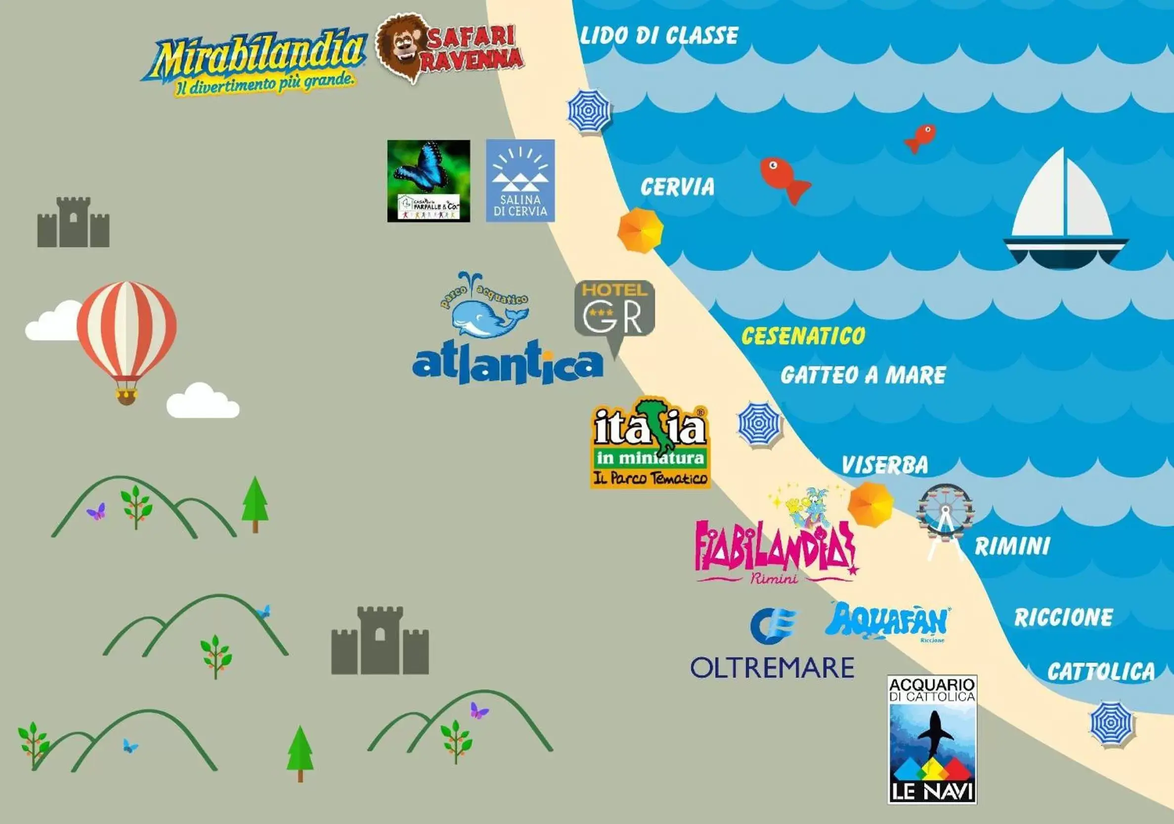 Aqua park, Floor Plan in Residence Doral