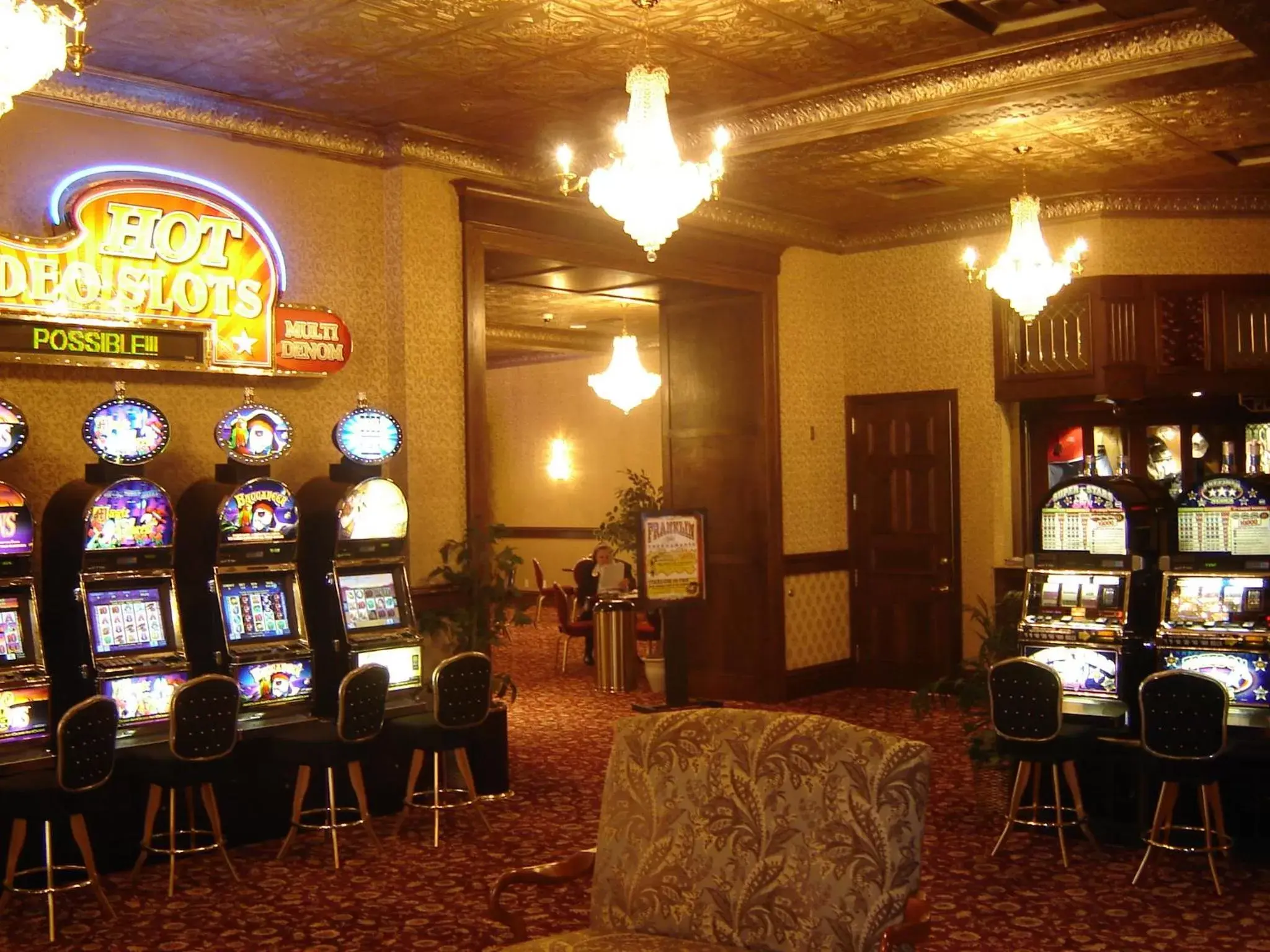 Casino, Lounge/Bar in Historic Franklin Hotel