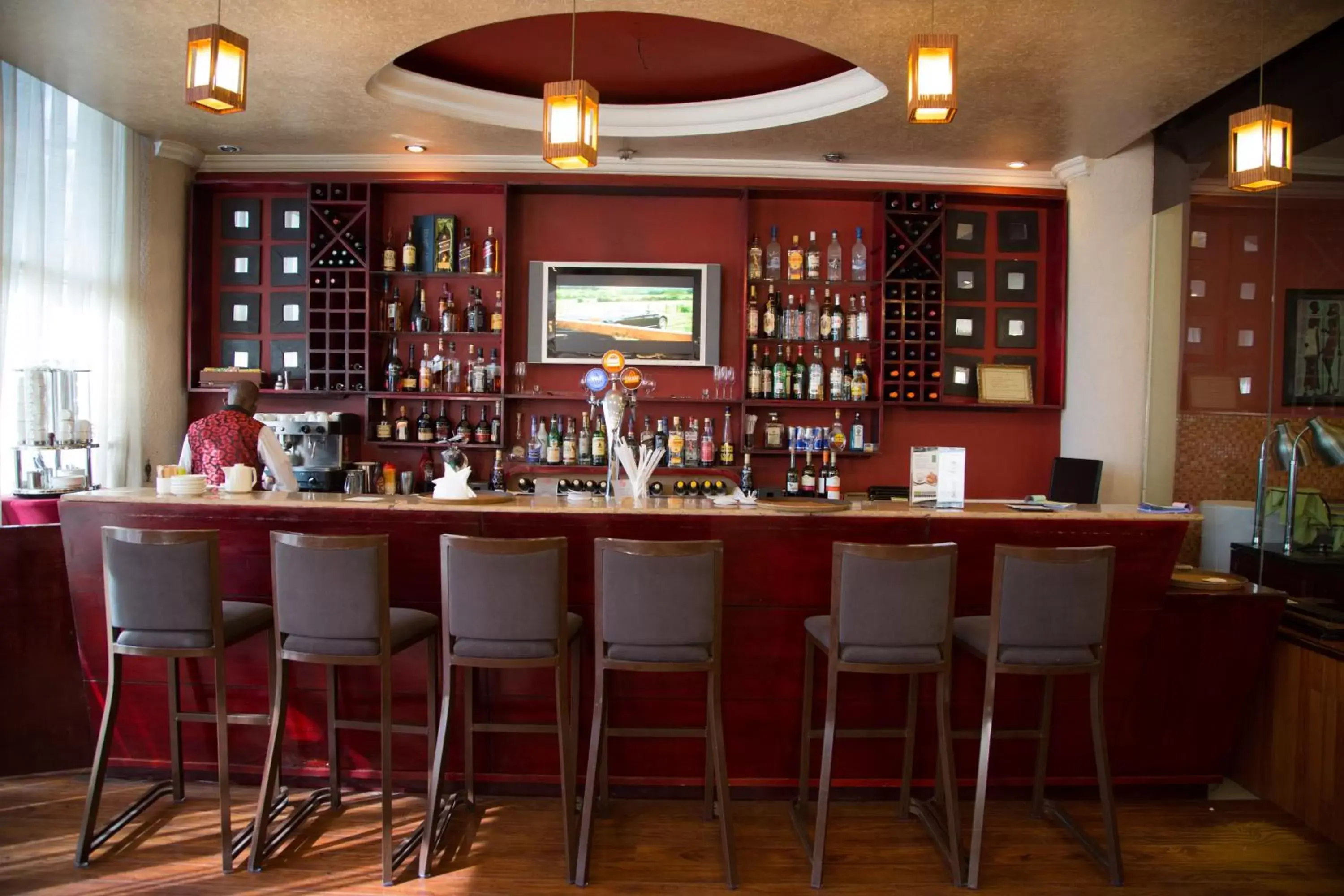 Lounge or bar in Jupiter International Hotel - Bole Lounge or bar in Jupiter International Hotel - Bole