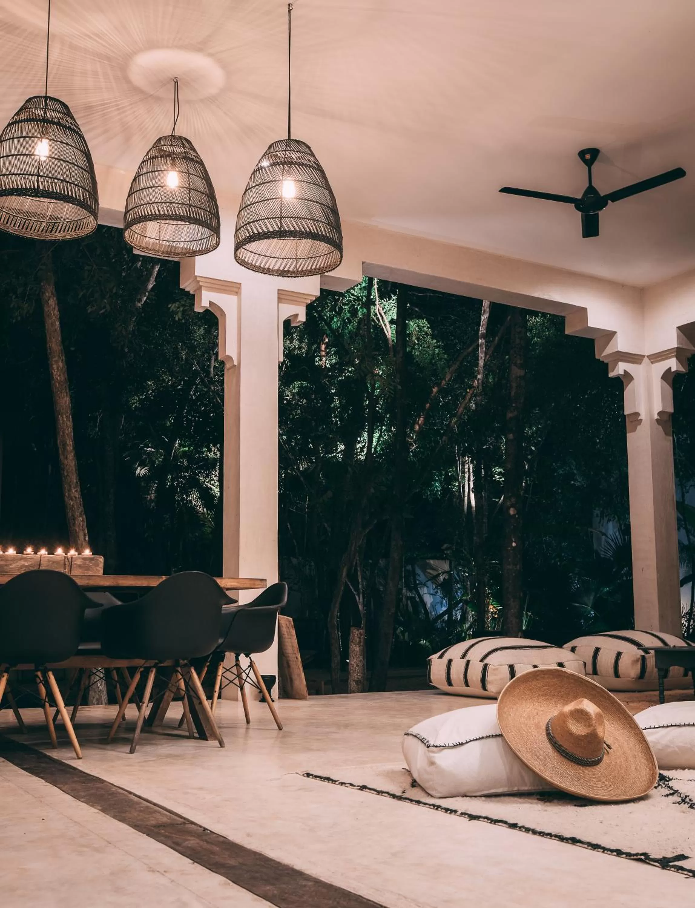 Patio in Ambre & Epices Jungle Hotel & Spa