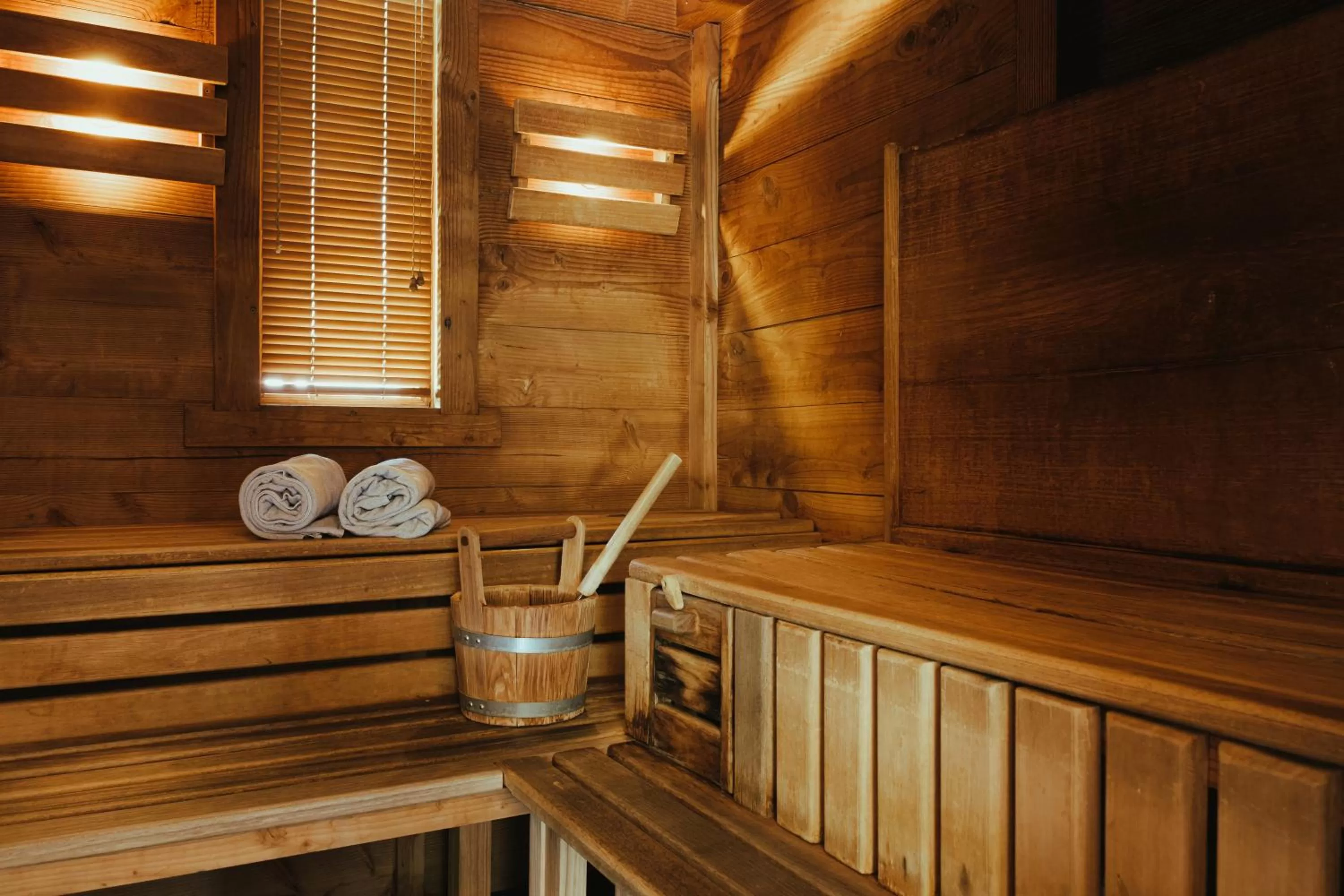 Sauna in Best Western Chalet les Saytels