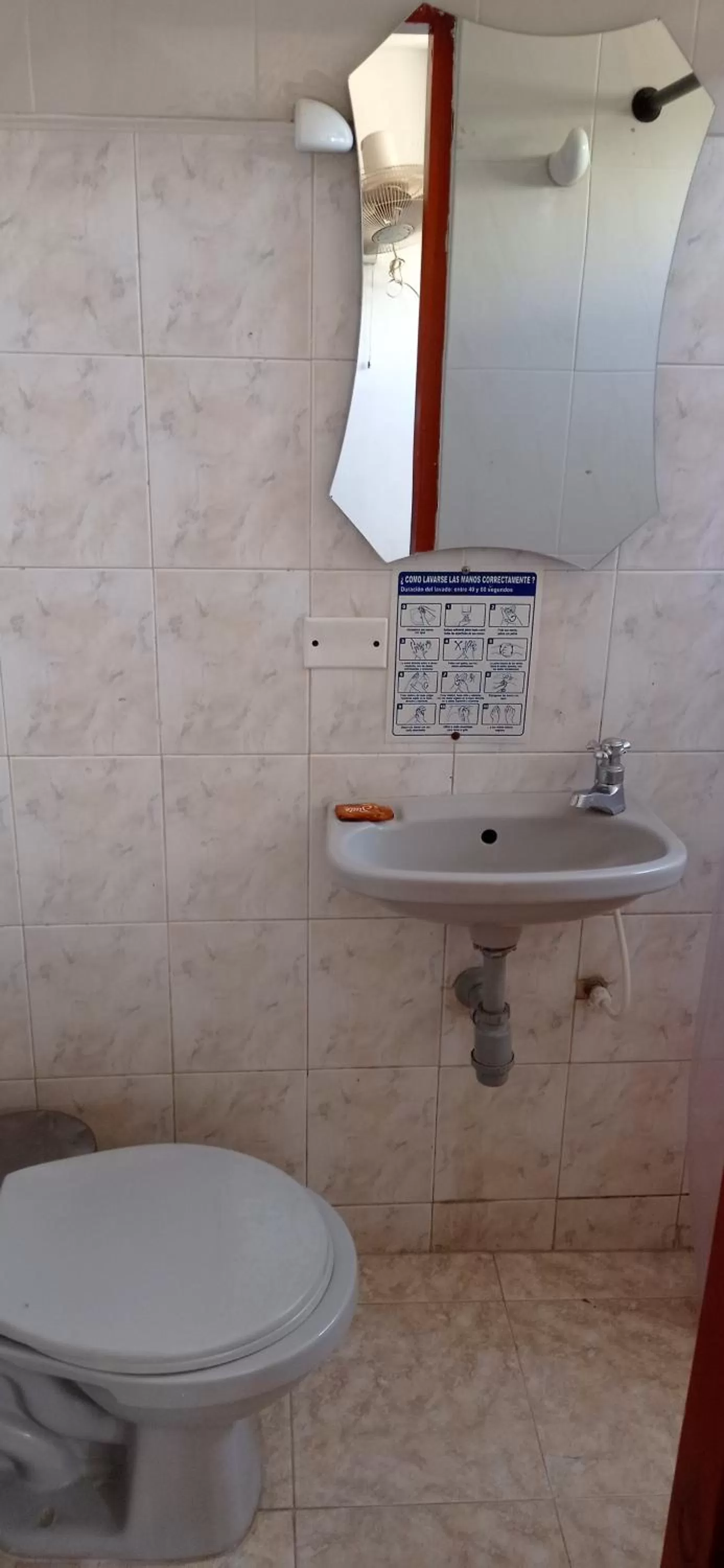 Bathroom in Hotel Tamaca Real