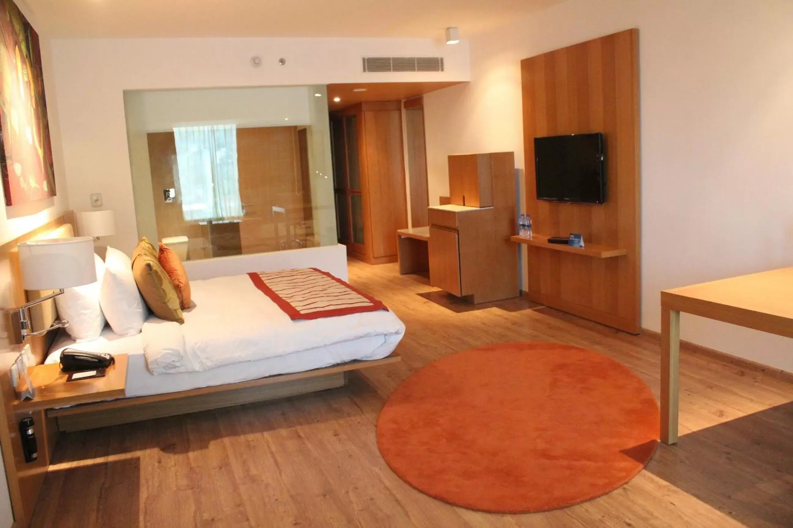 Bedroom in Radisson Blu Plaza Hotel Hyderabad Banjara Hills