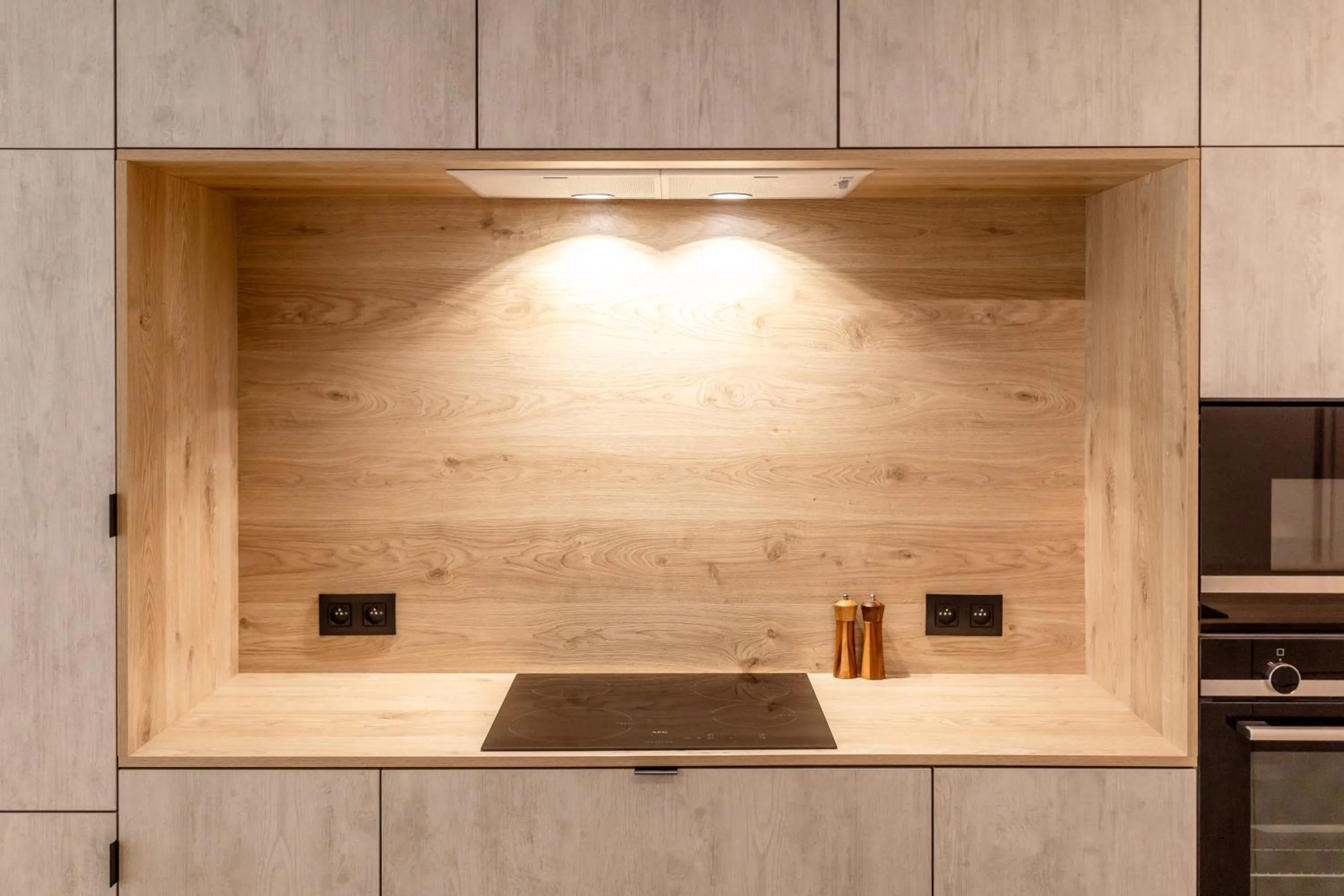 Kitchen or kitchenette in B&B Abalona