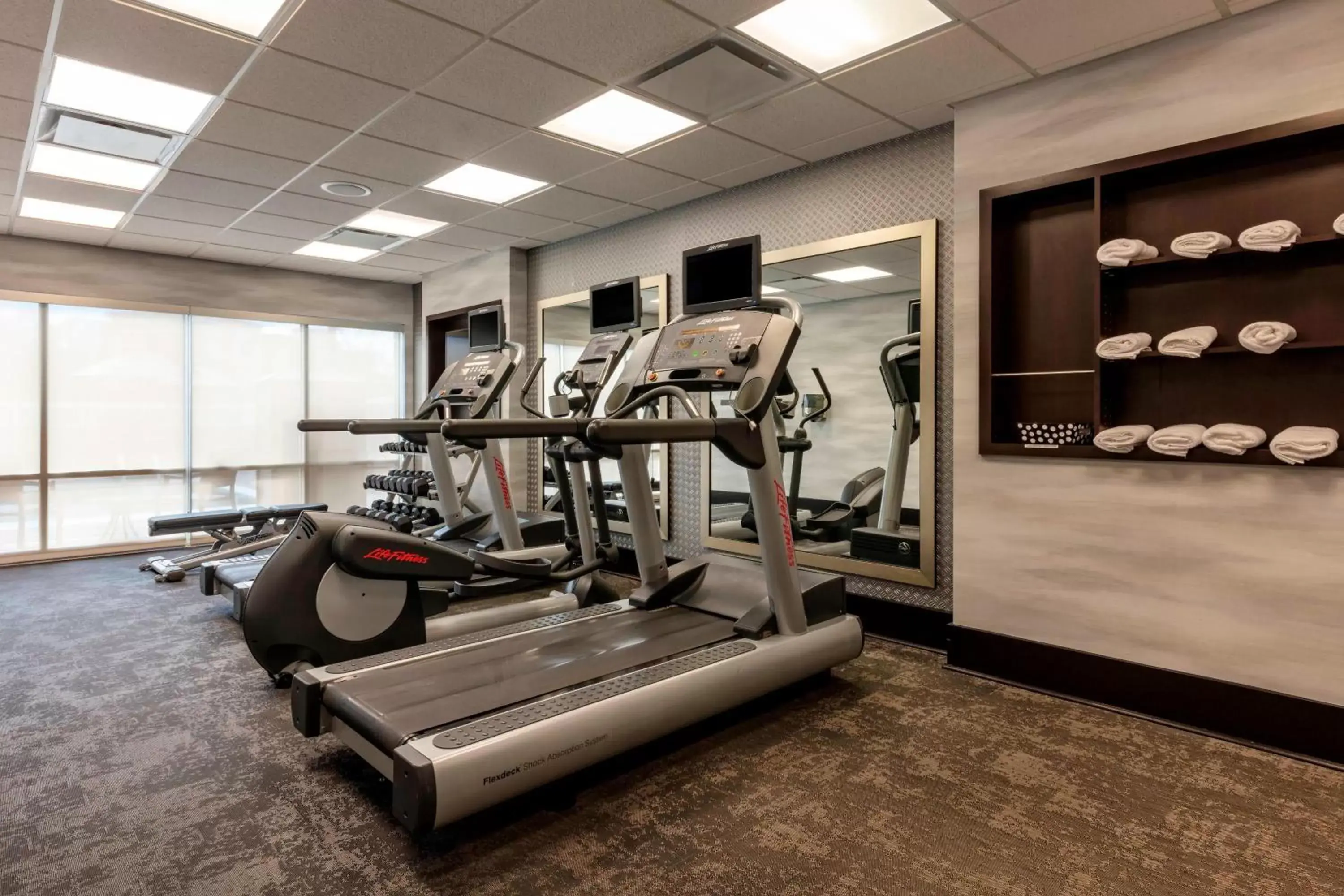 Fitness centre/facilities, Fitness Center/Facilities in Fairfield Inn & Suites Columbus