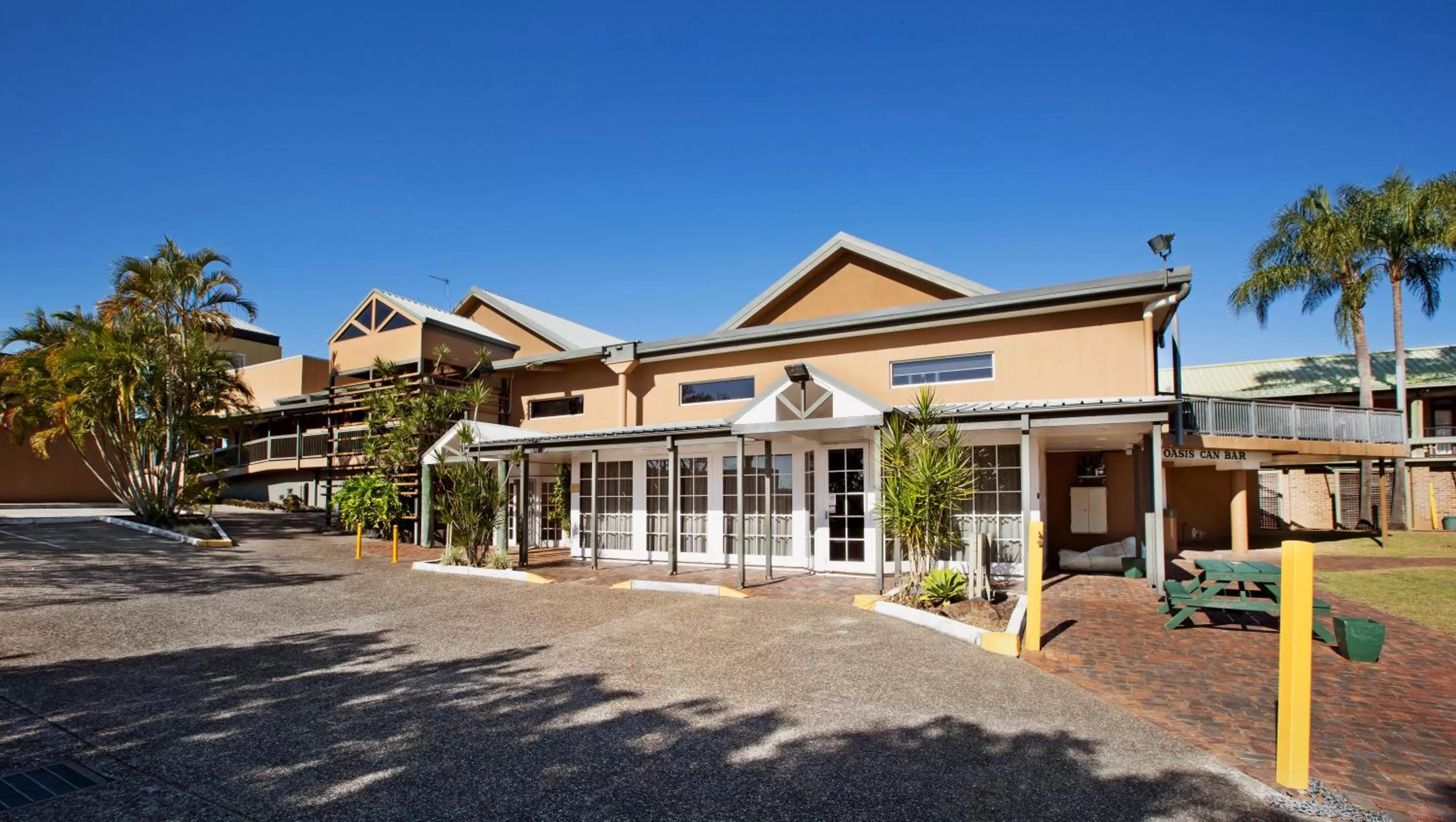 Property building in Nightcap at Hinterland Hotel Nerang