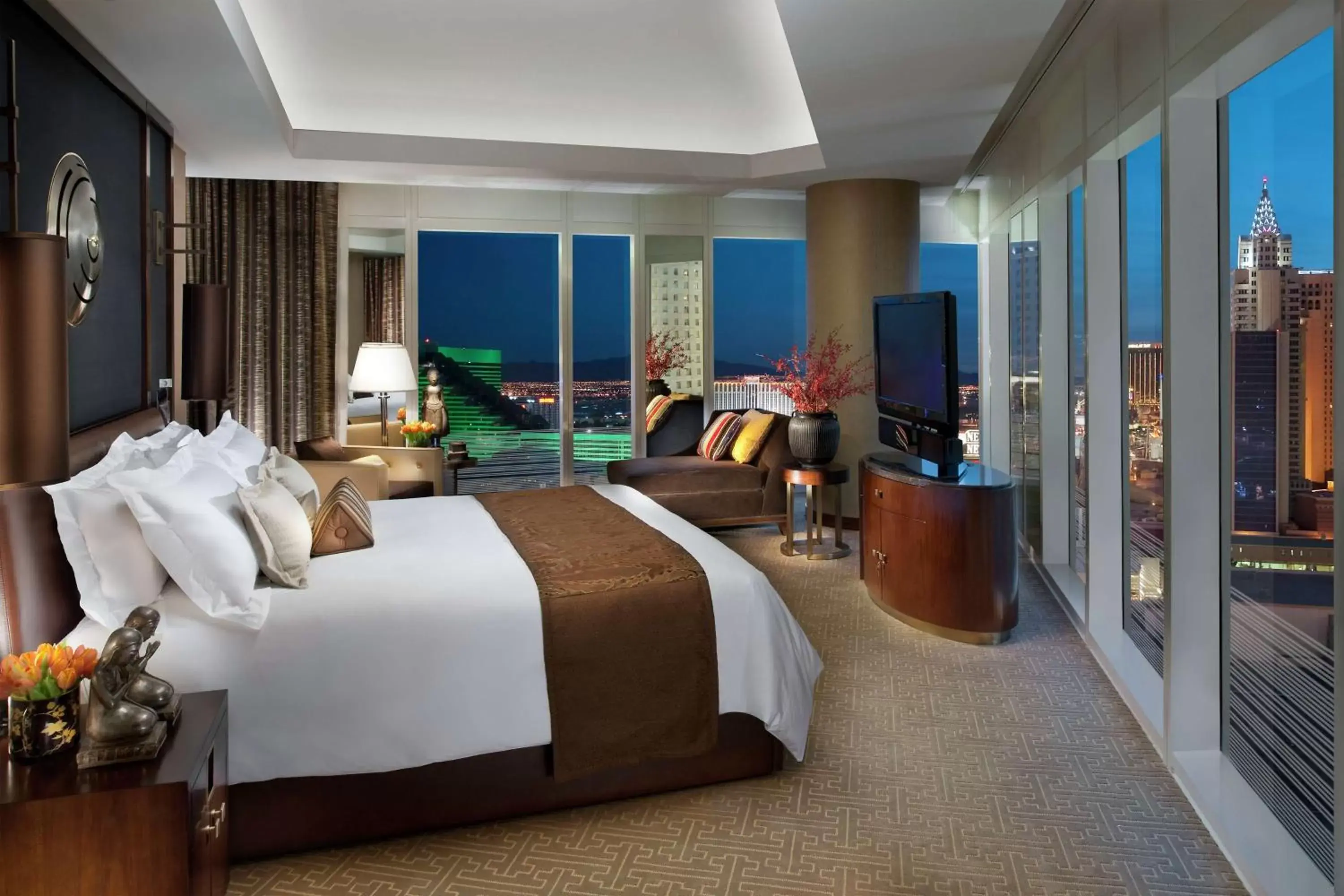 Bed in Waldorf Astoria Las Vegas