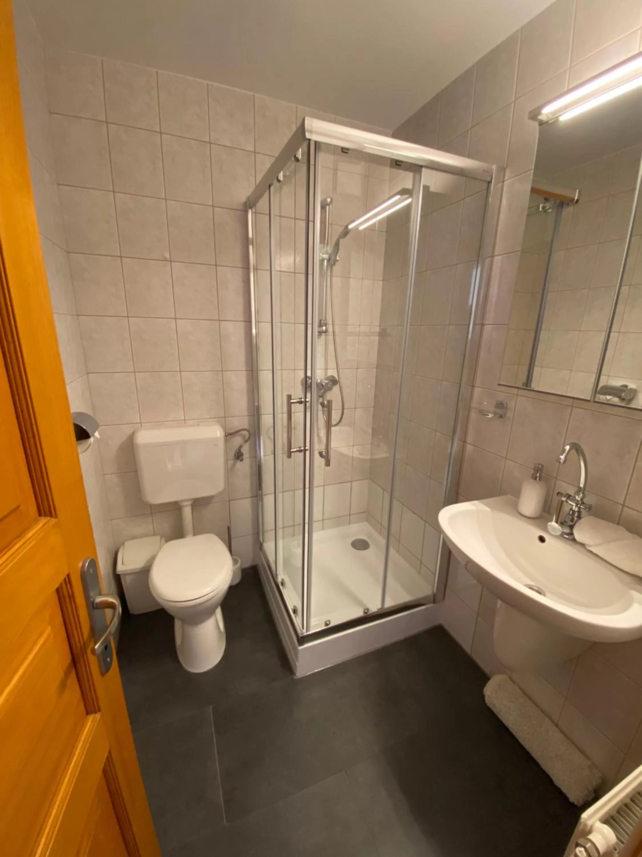 Shower in Villa Tara Bük