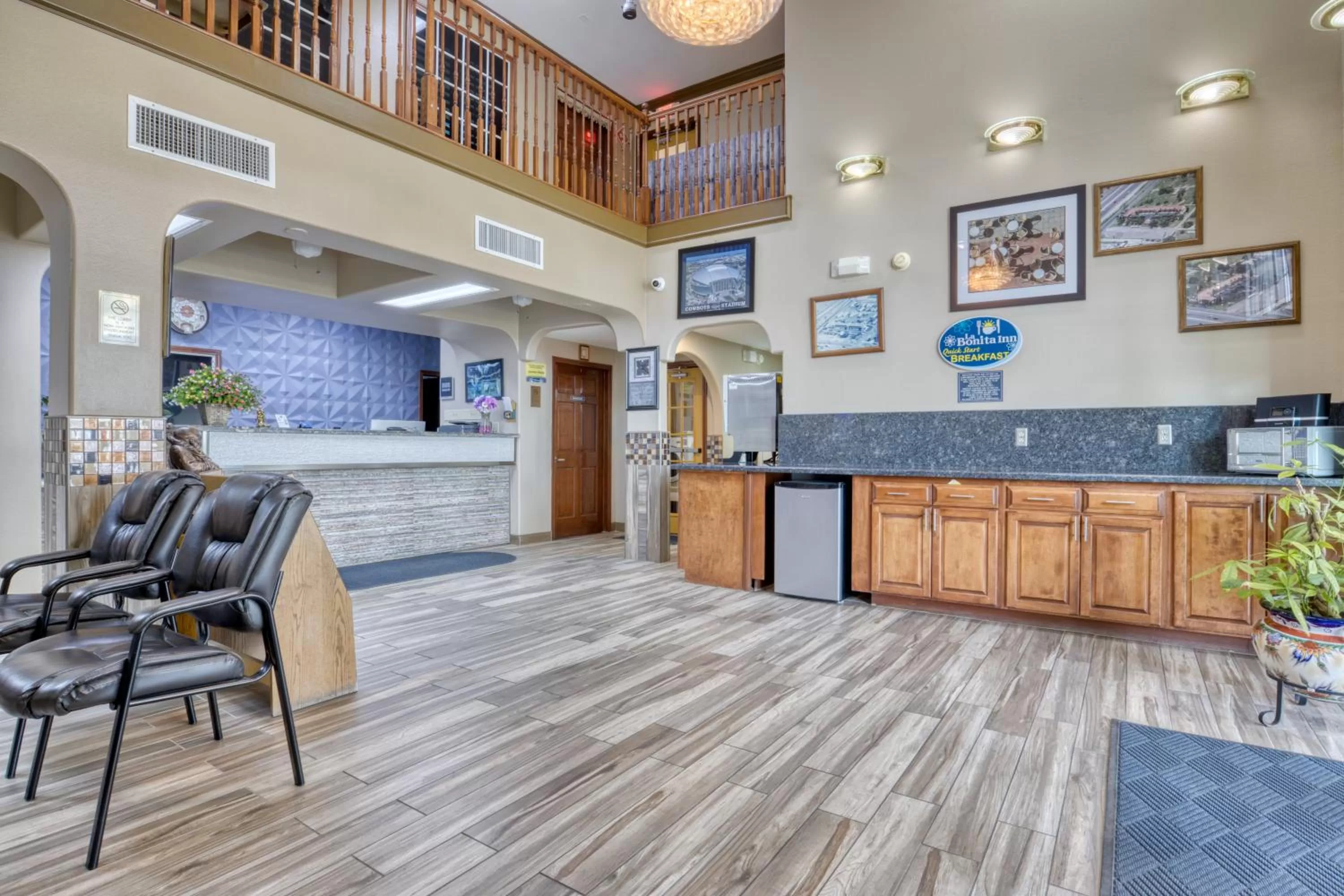 Lobby or reception in Texas Inn Donna