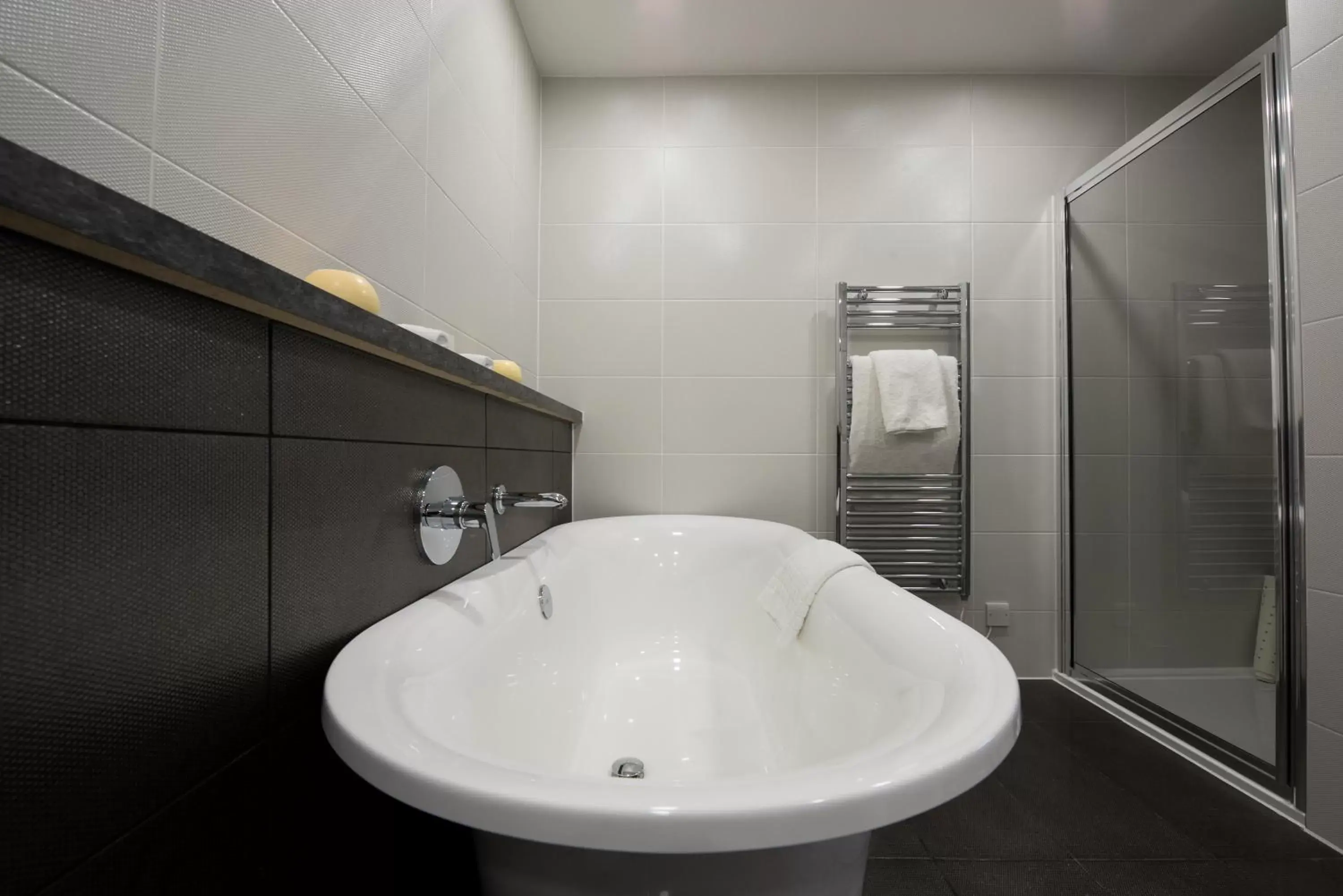 Shower, Bathroom in Bromley Court Hotel London