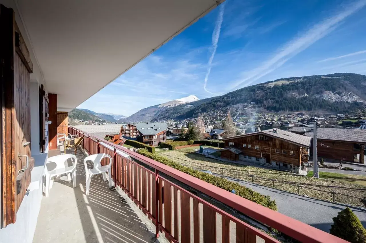 Balcony/Terrace in Hôtel La Chaumière